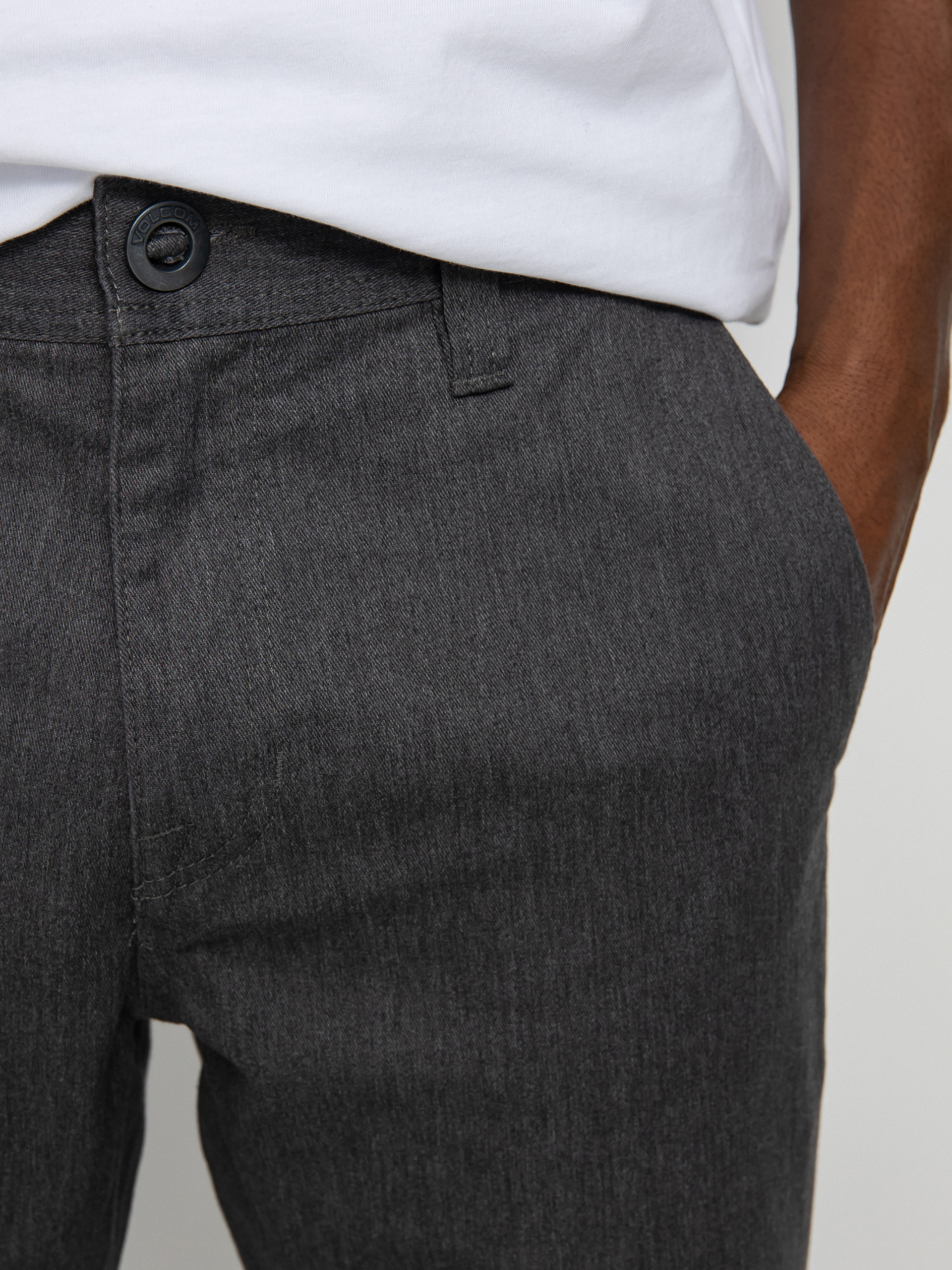 Spodnie Volcom Frickin Modern Stret (charcoal heather)