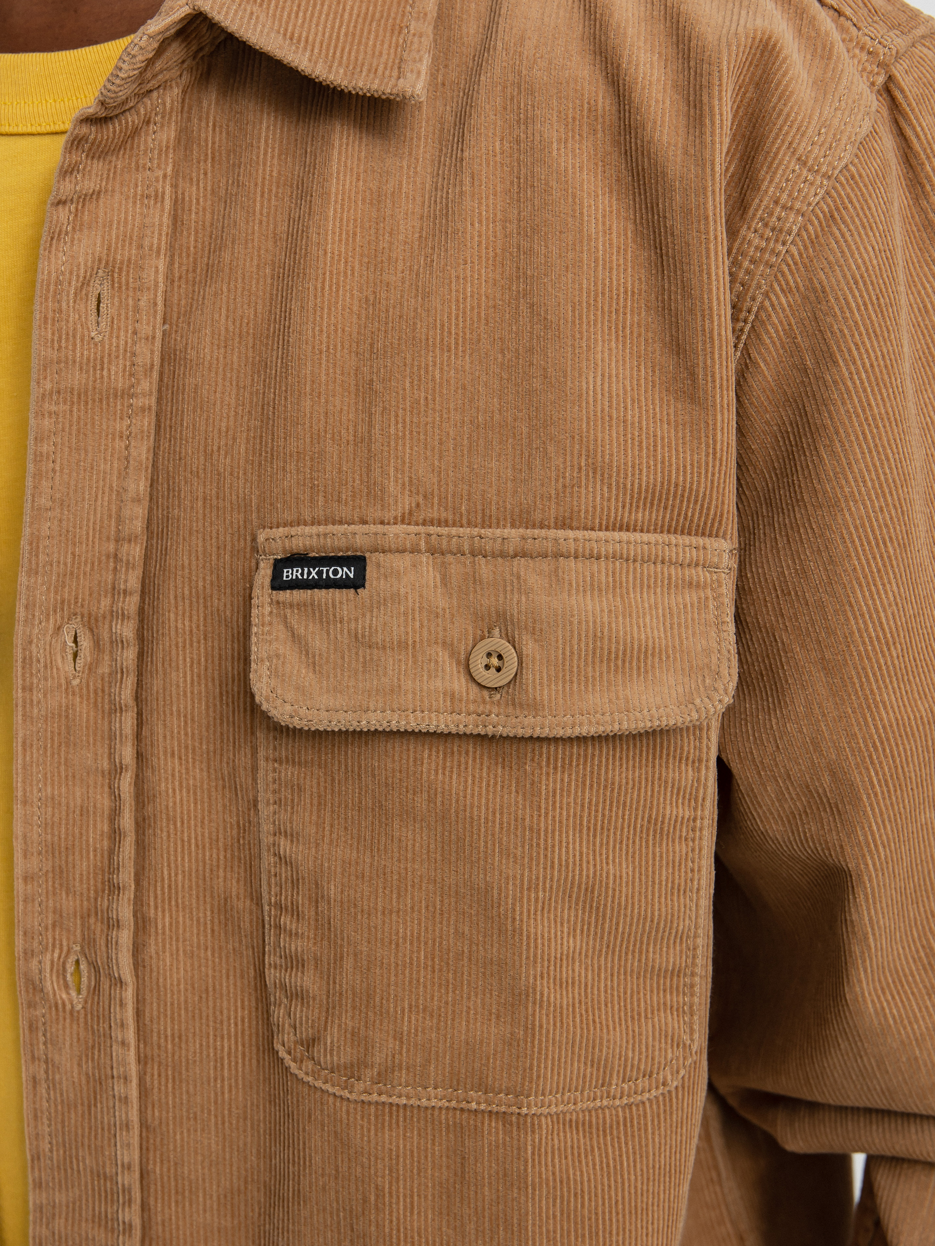 Koszula Brixton Bowery Corduroy Flannel Ls (mojave)