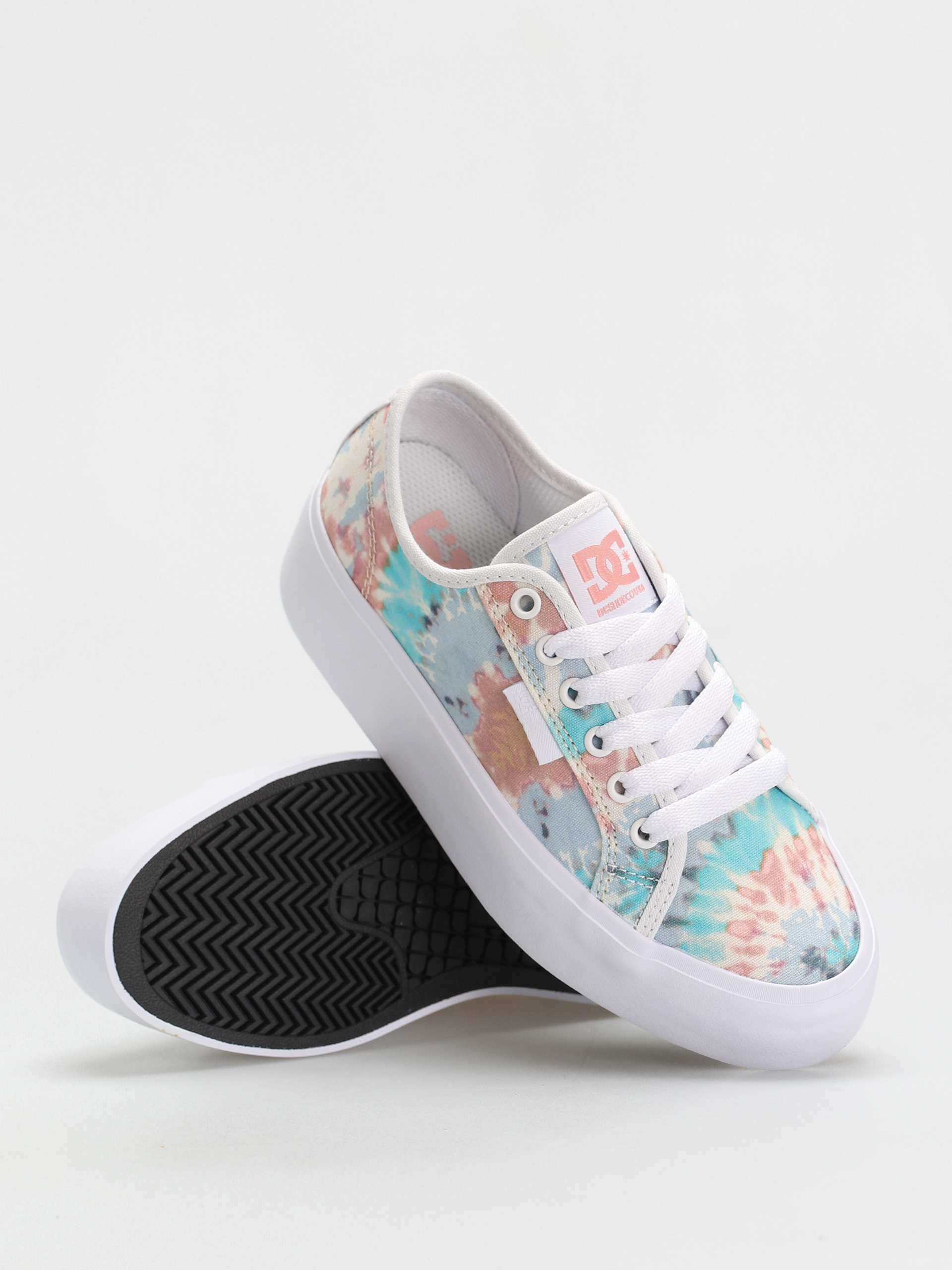 Buty DC Manual Platform Wmn (white/print)