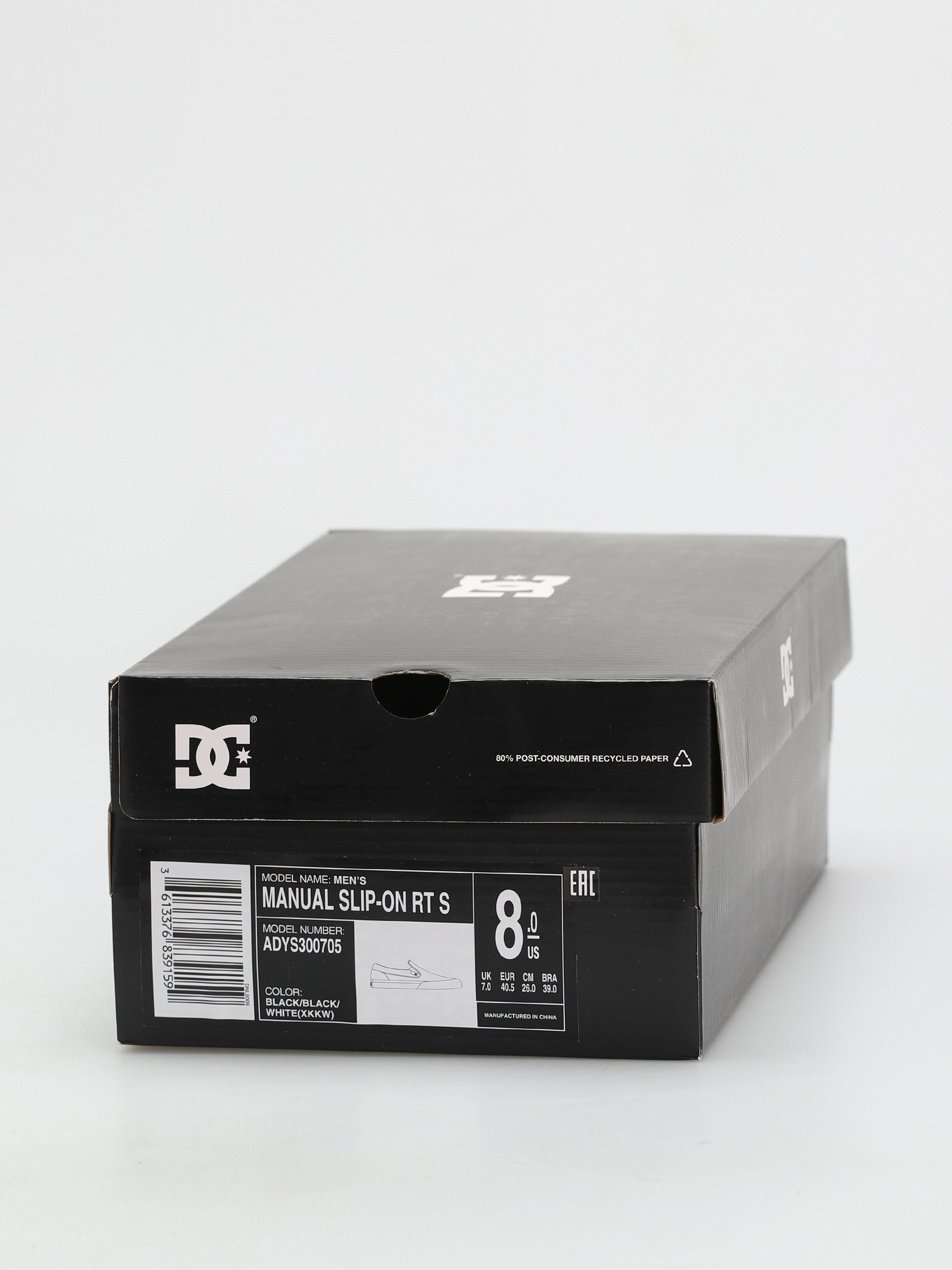 Buty DC Manual Slip Rt S (black/black/white)