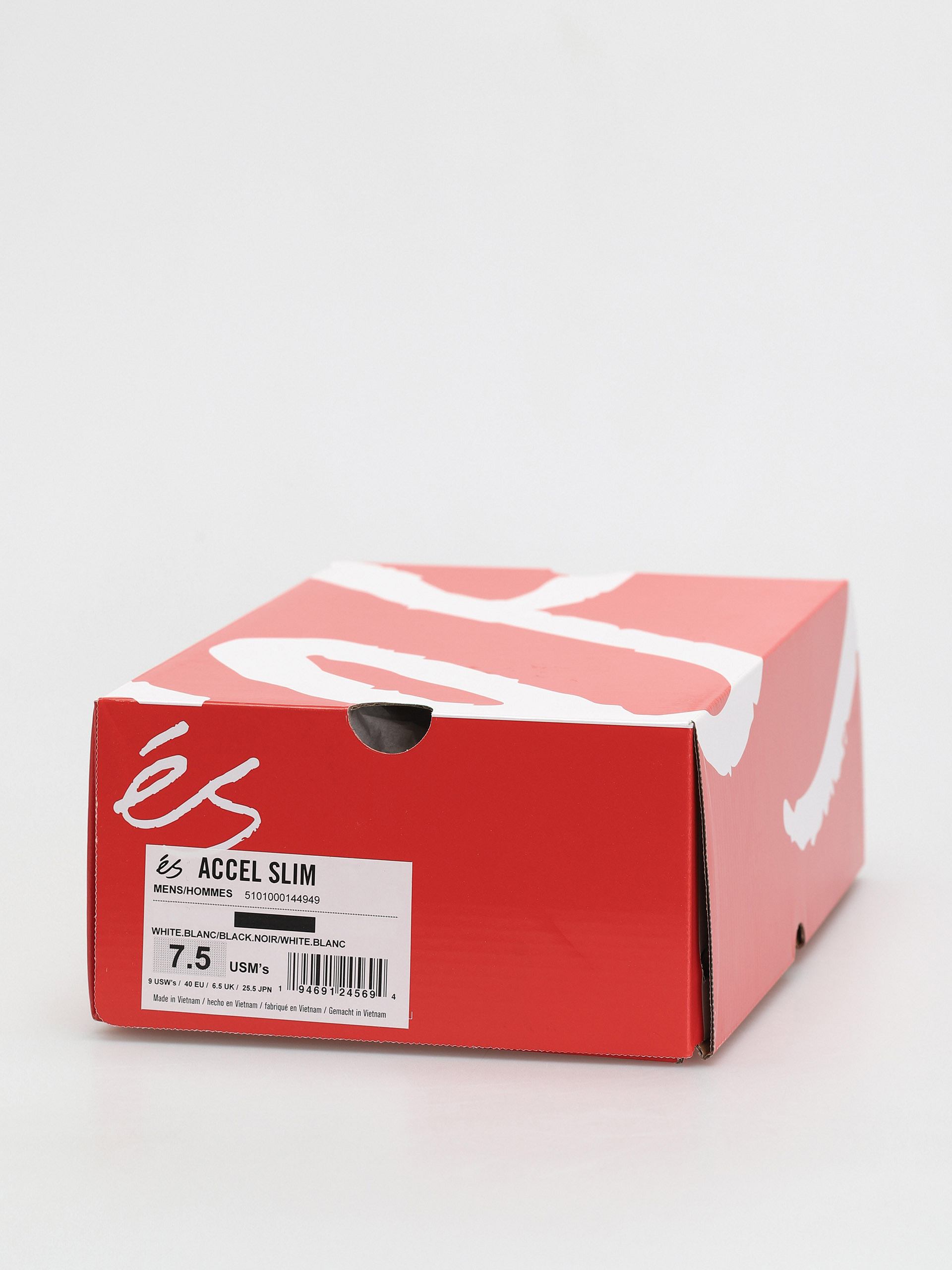 Buty eS Accel Slim (white/black/white)