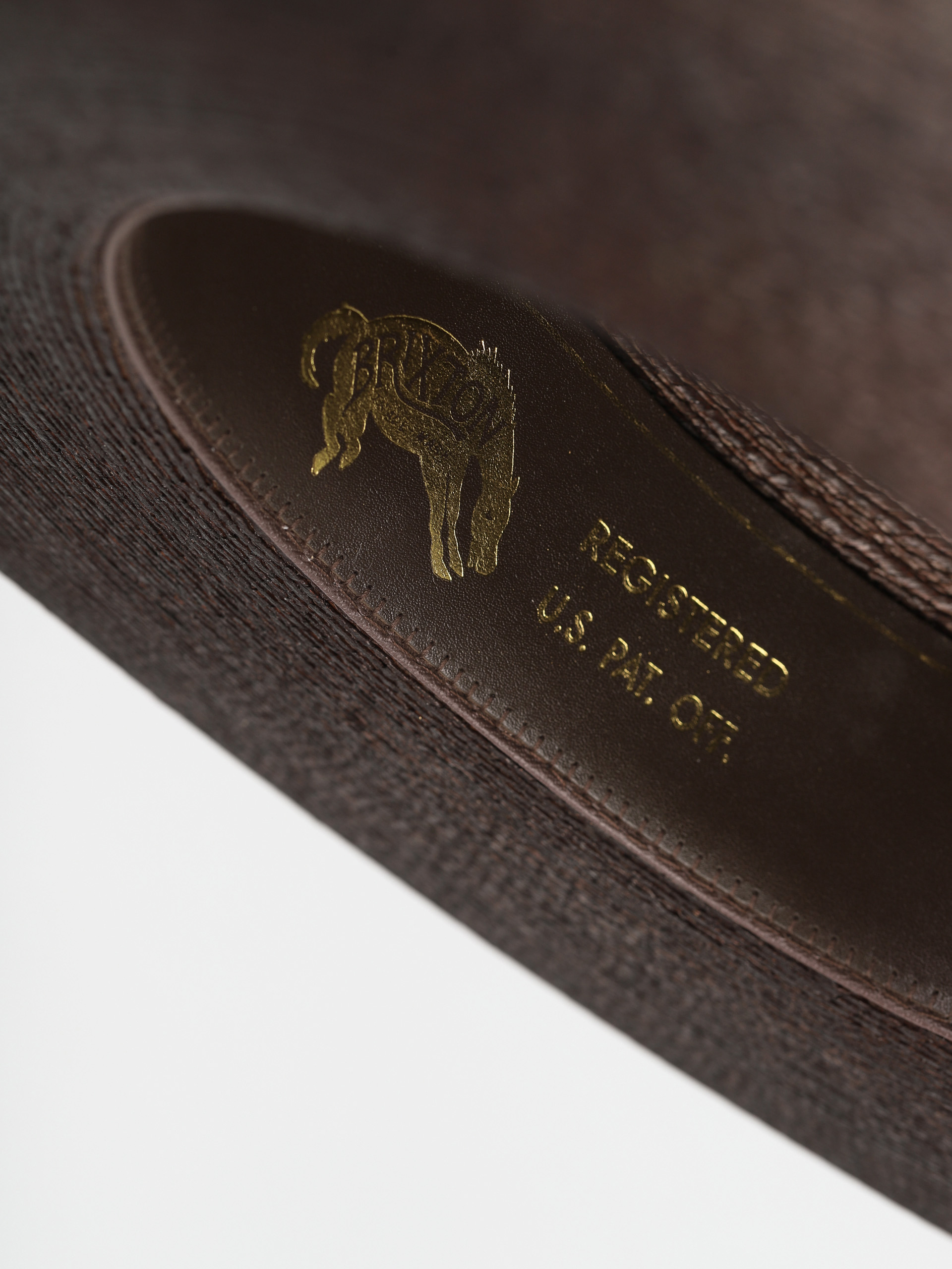 Kapelusz Brixton Sedona Straw Reserve Cowboy Ha (deep brown)