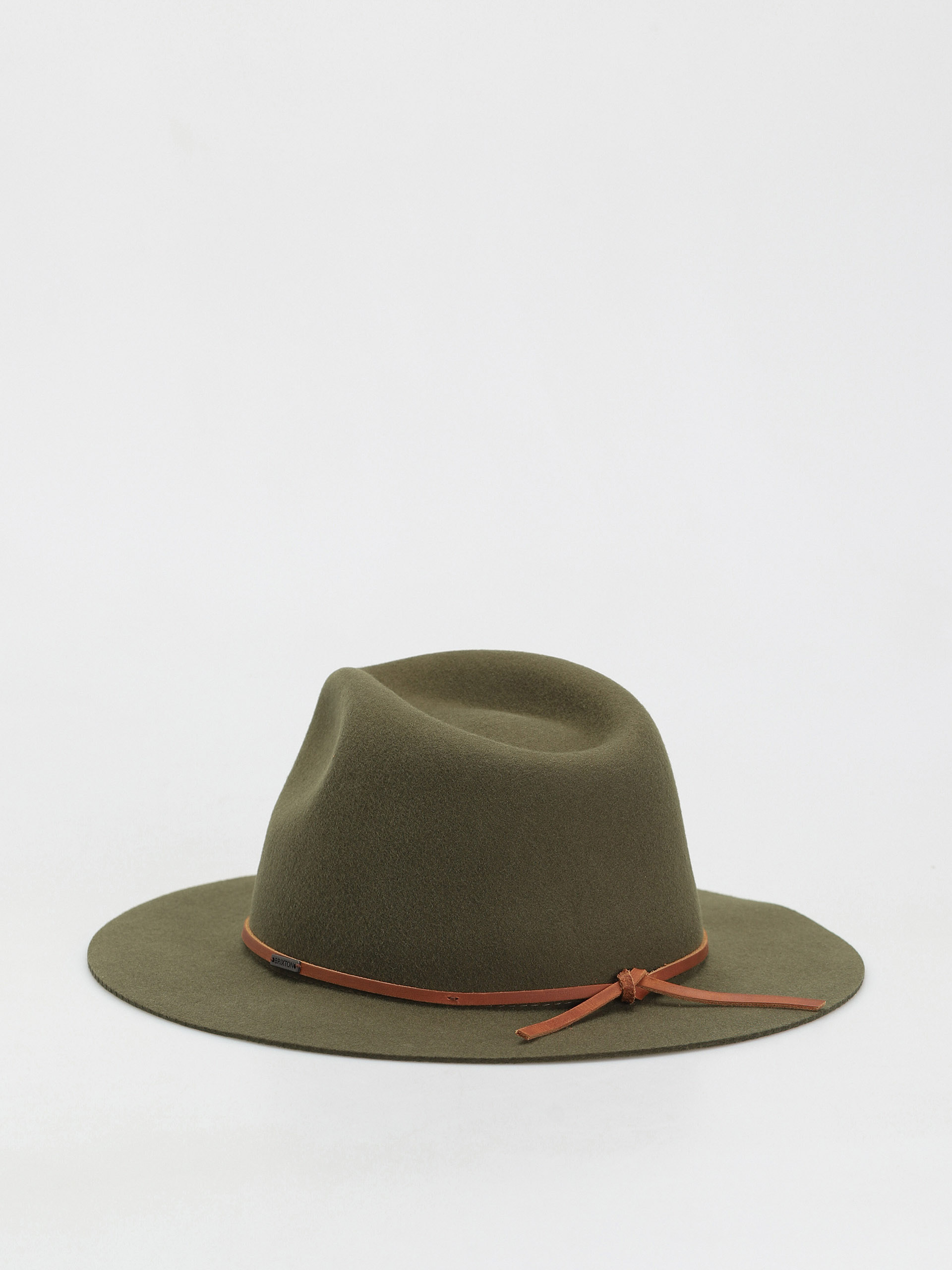 Kapelusz Brixton Wesley Fedora (military olive)