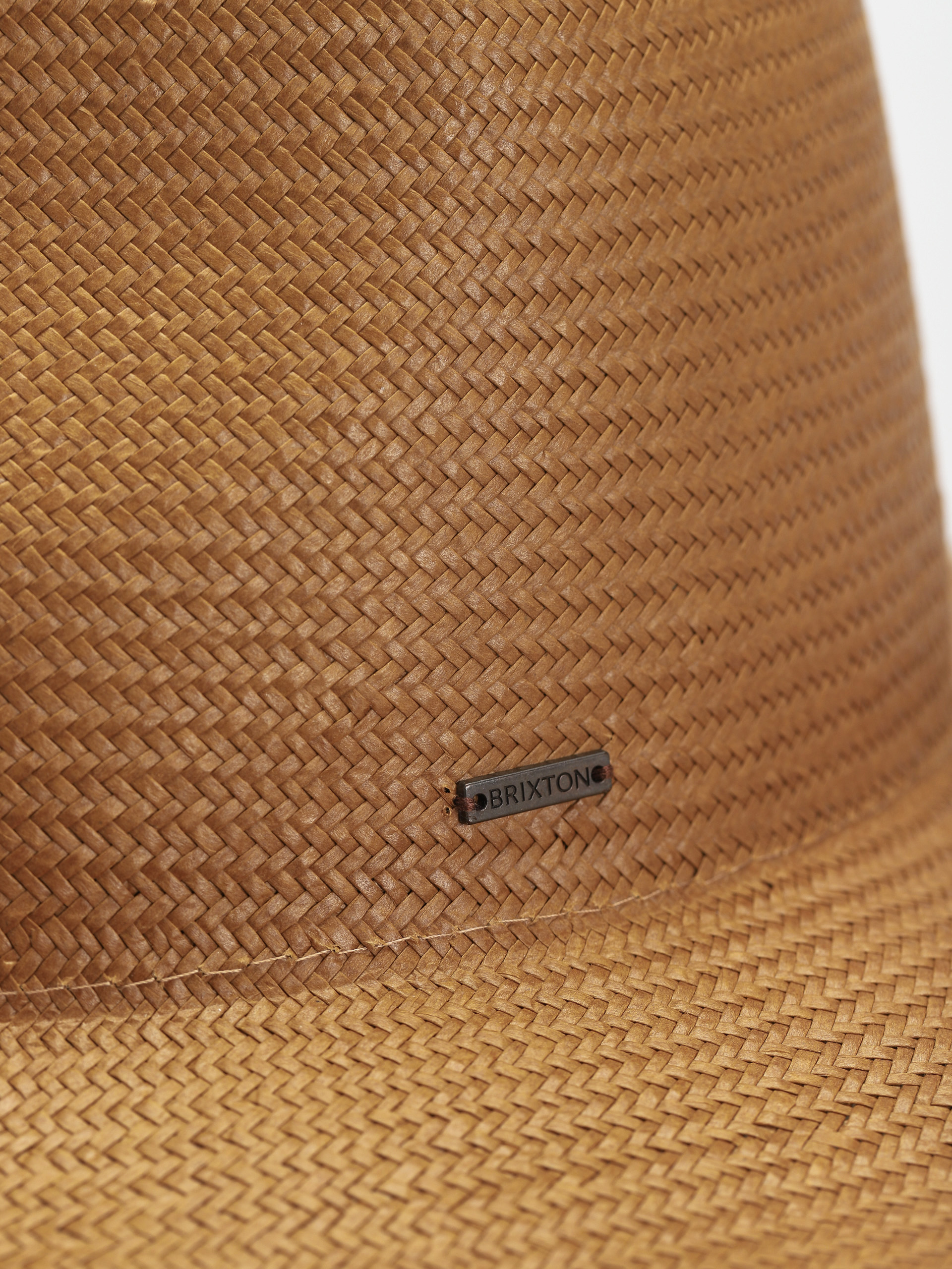 Kapelusz Brixton Jo Straw Frayed Fedora (copper)