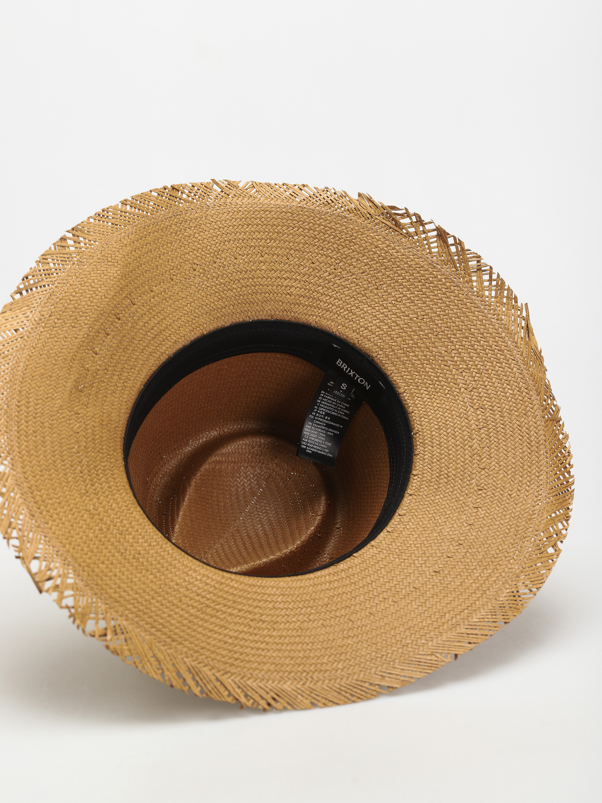 Kapelusz Brixton Jo Straw Frayed Fedora (copper)