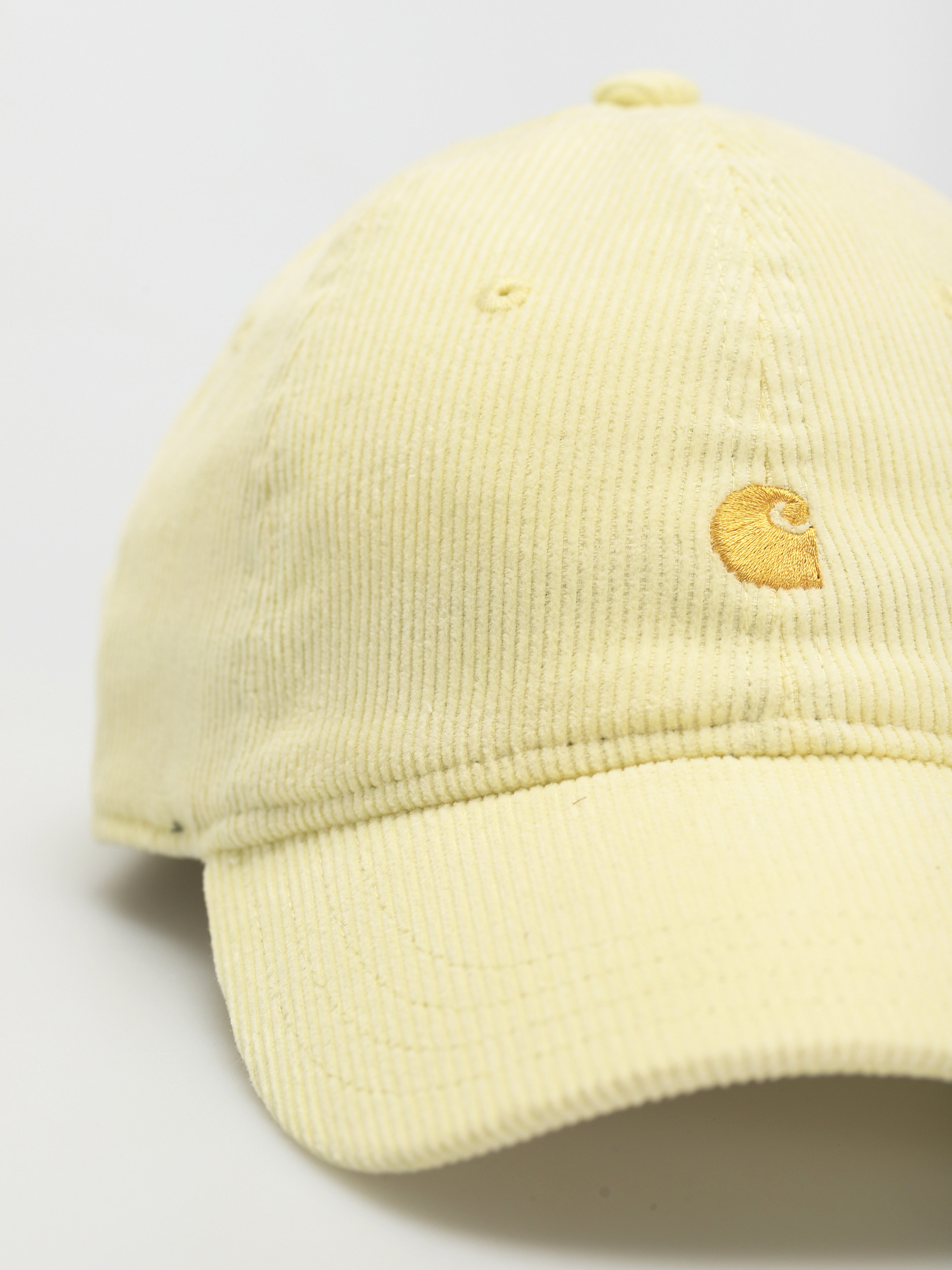 Czapka z daszkiem Carhartt WIP Harlem (soft yellow/popsicle)