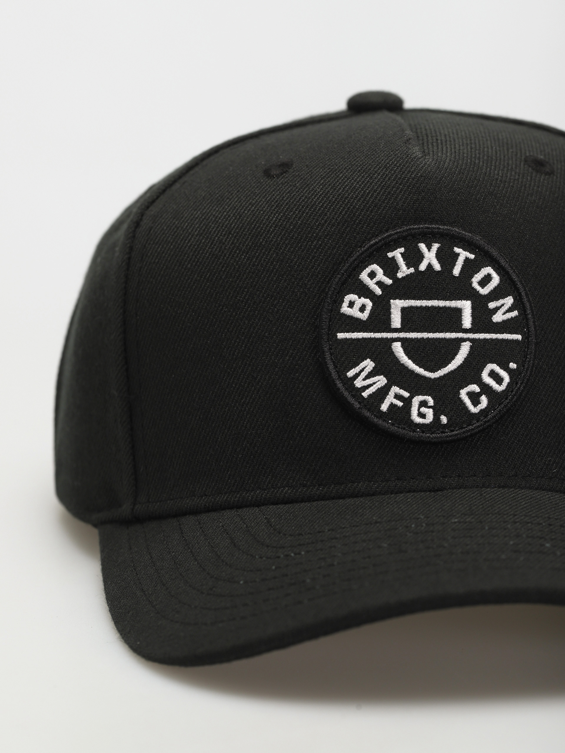 Czapka z daszkiem Brixton Crest C Mp Snapback (black)