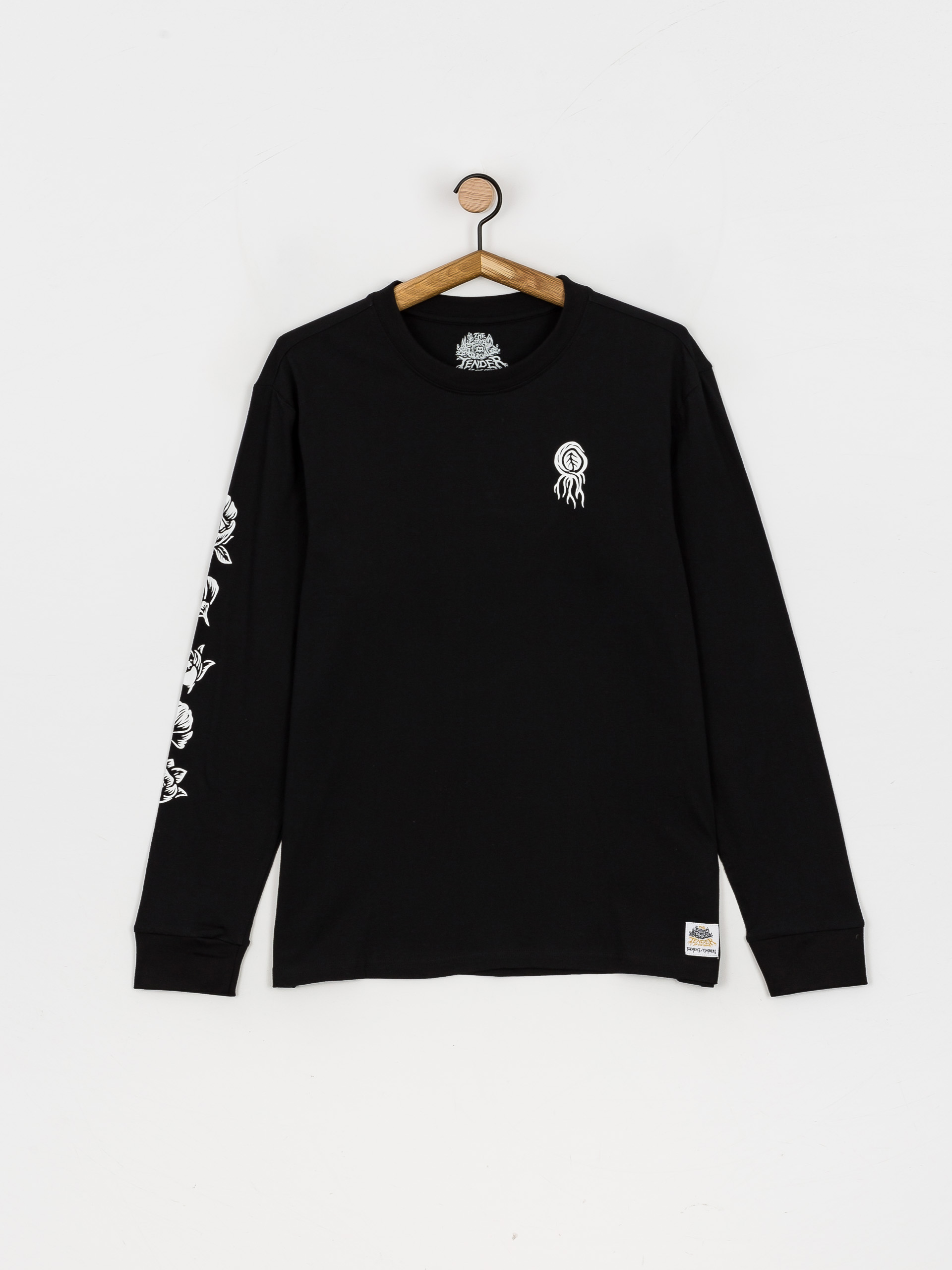 Longsleeve Element Bloom (flint black)