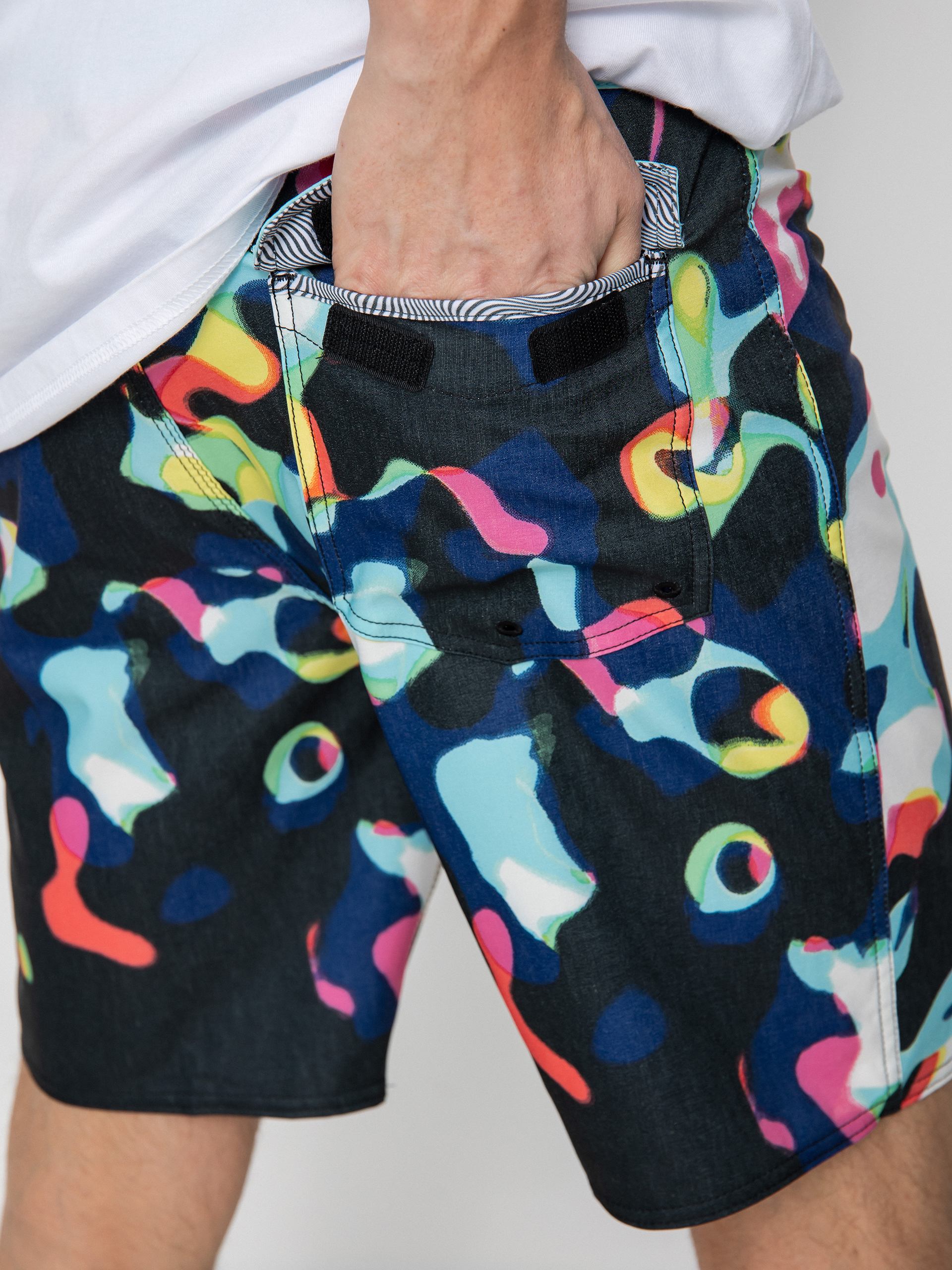 Boardshorty Volcom Saturate Stoney 19 (black)