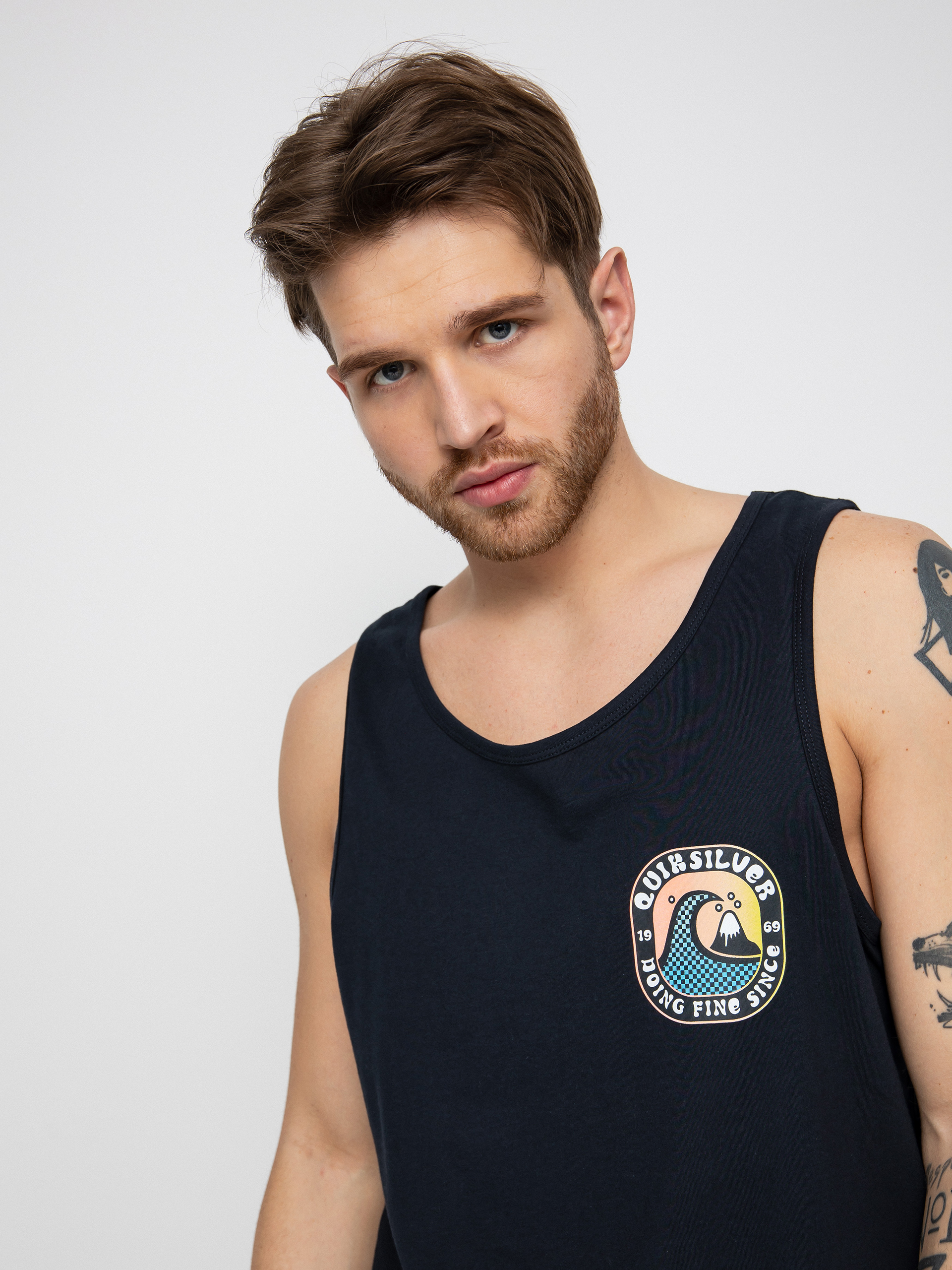 Tank Quiksilver Another Story (black)