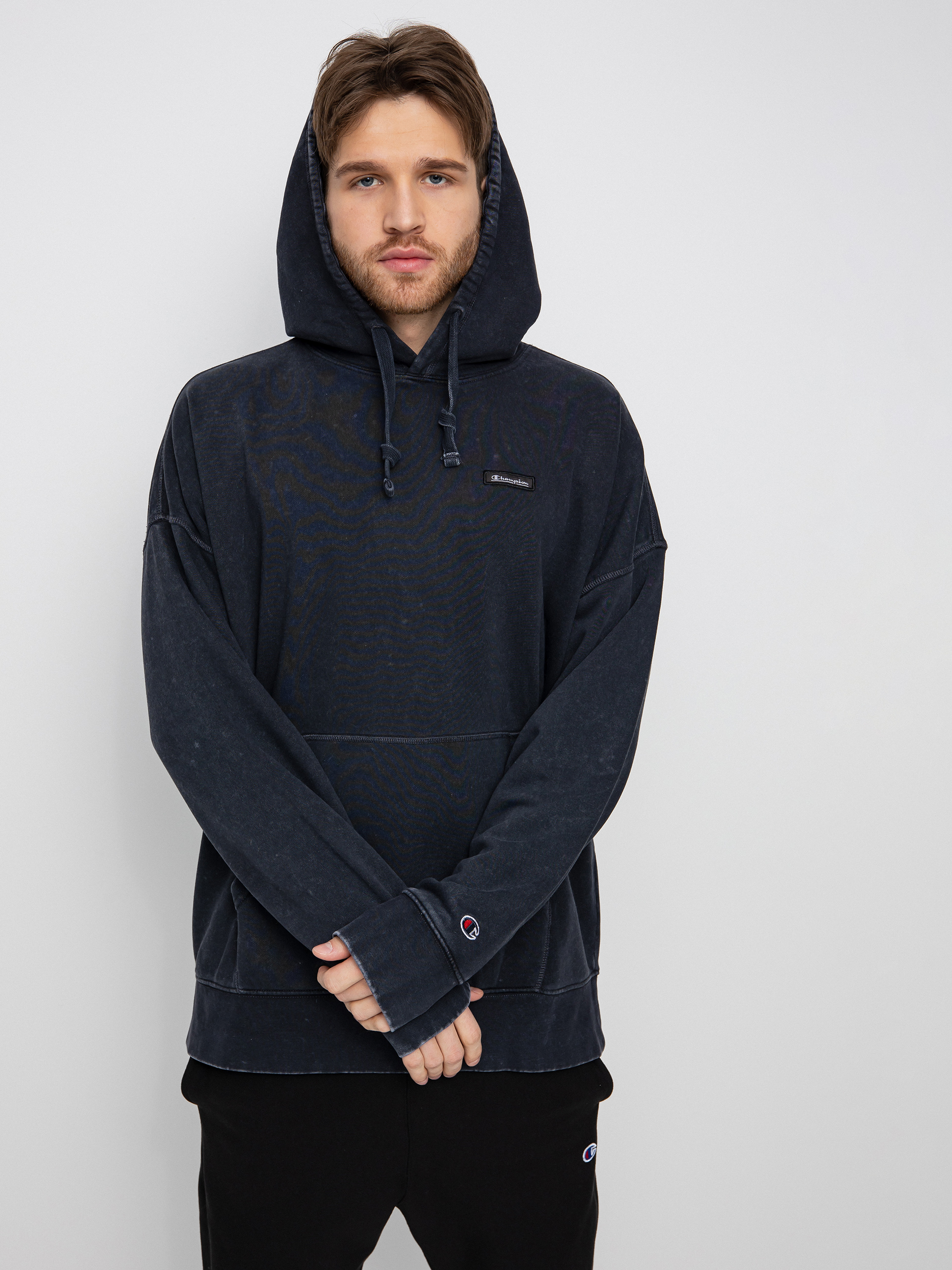 Bluza z kapturem Champion Hooded Sweatshirt 217083 HD (nbk)
