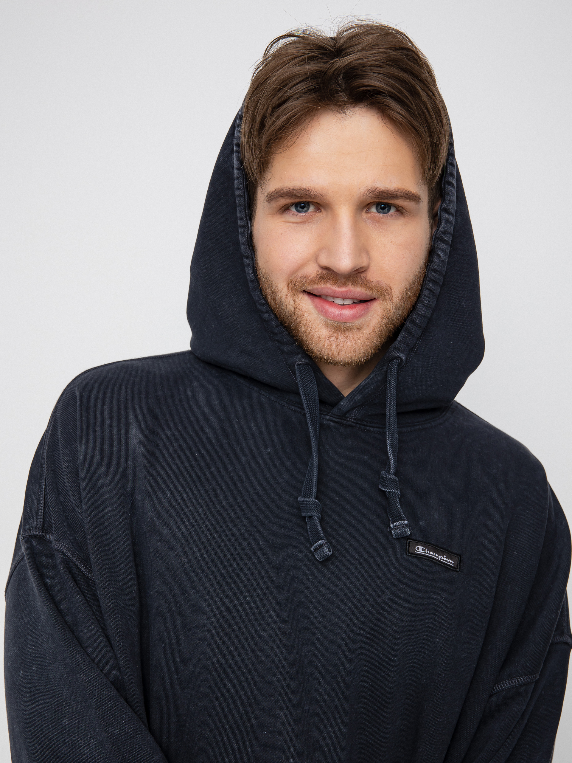 Bluza z kapturem Champion Hooded Sweatshirt 217083 HD (nbk)