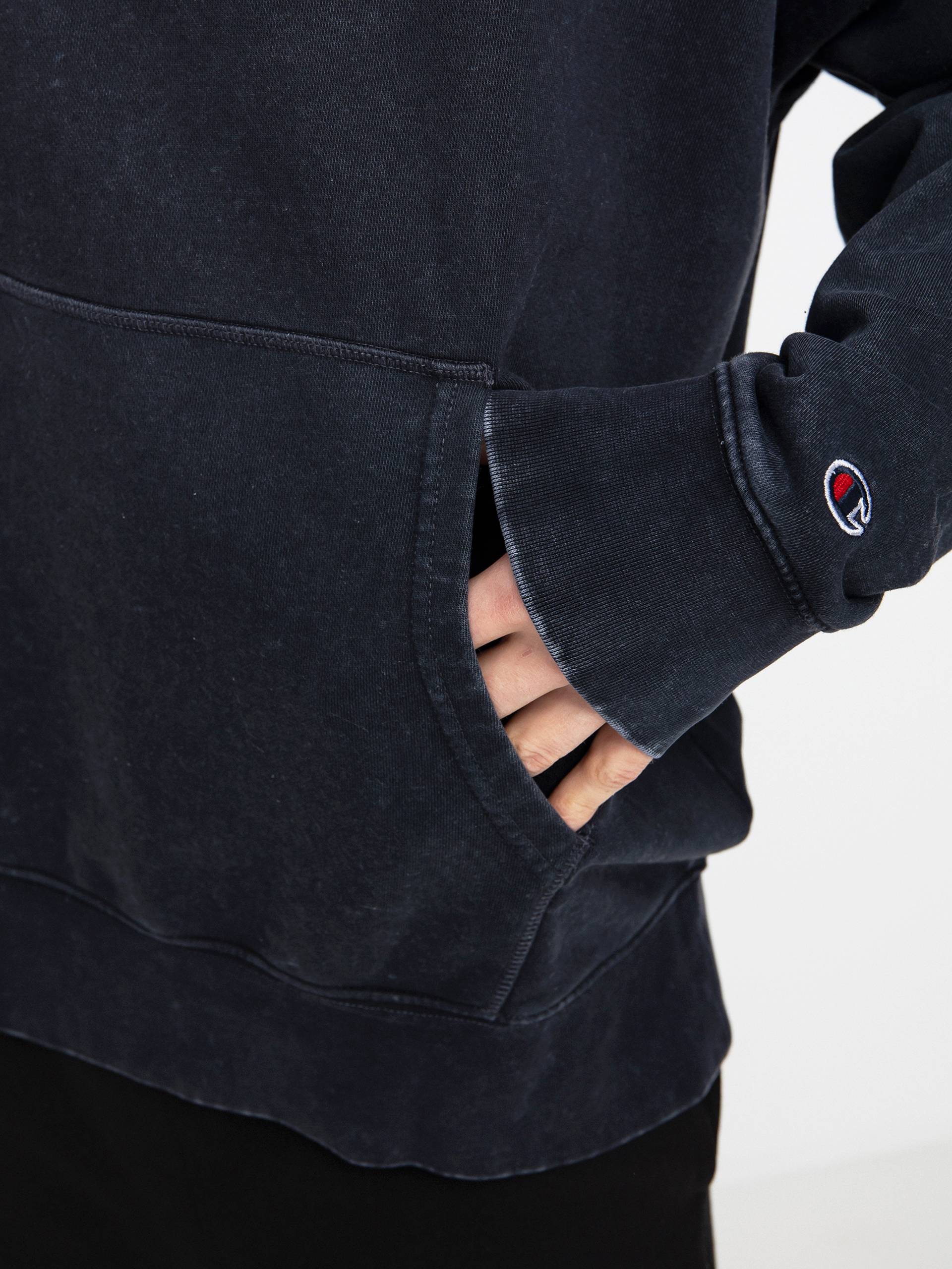 Bluza z kapturem Champion Hooded Sweatshirt 217083 HD (nbk)