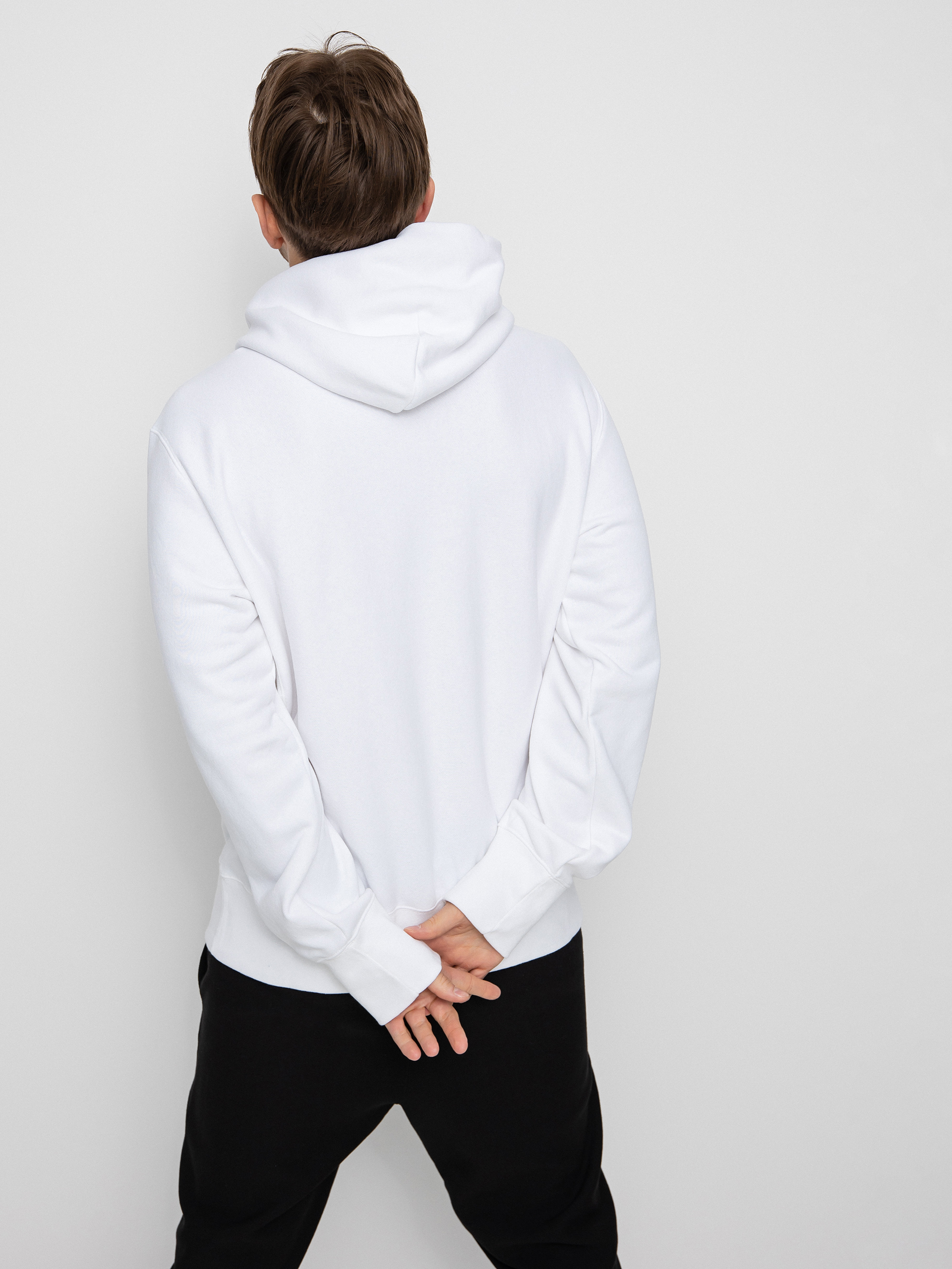 Bluza z kapturem Champion Hooded Sweatshirt 217233 HD (wht)