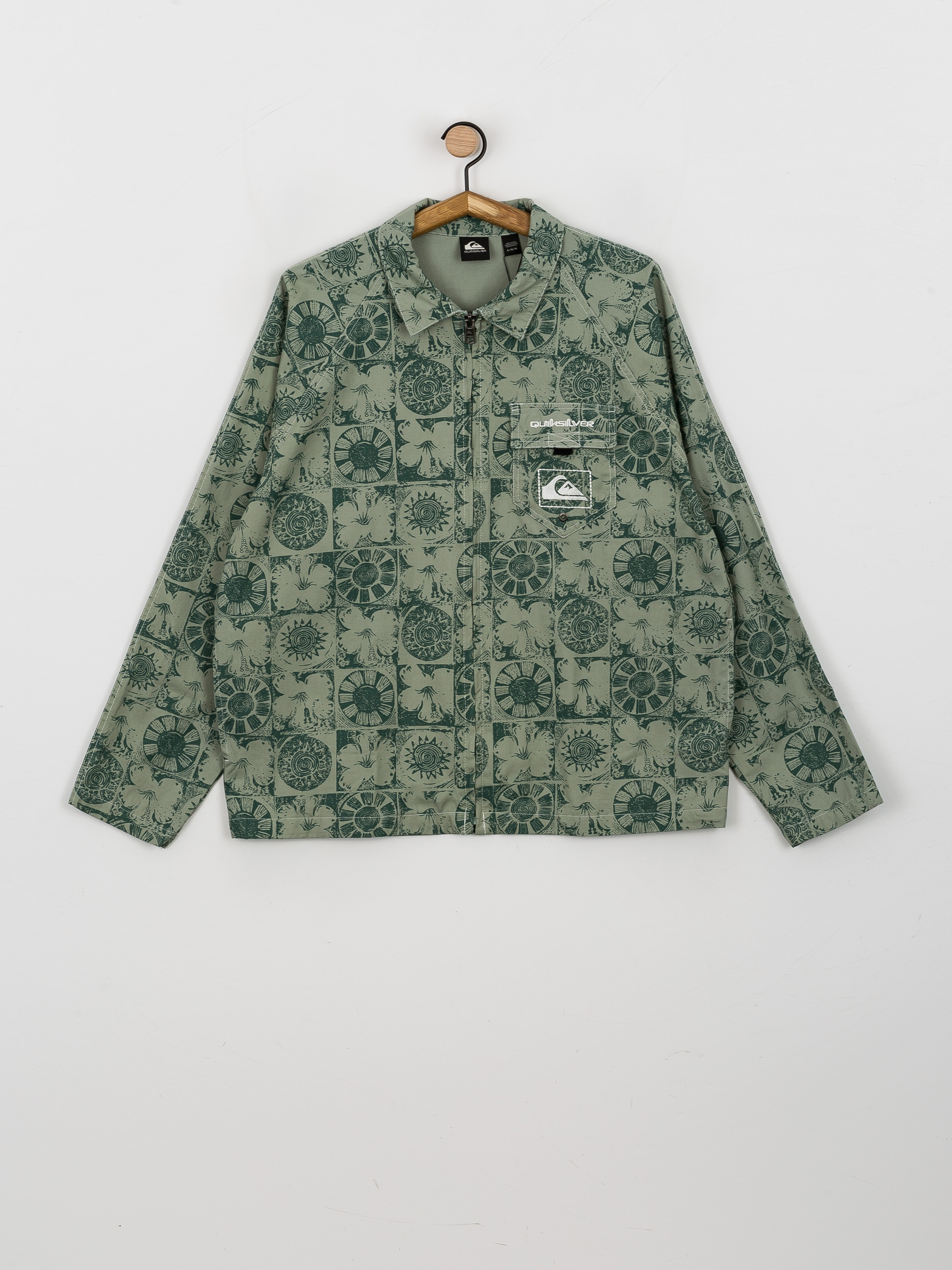 Kurtka Quiksilver Surf Memory (green milieu)