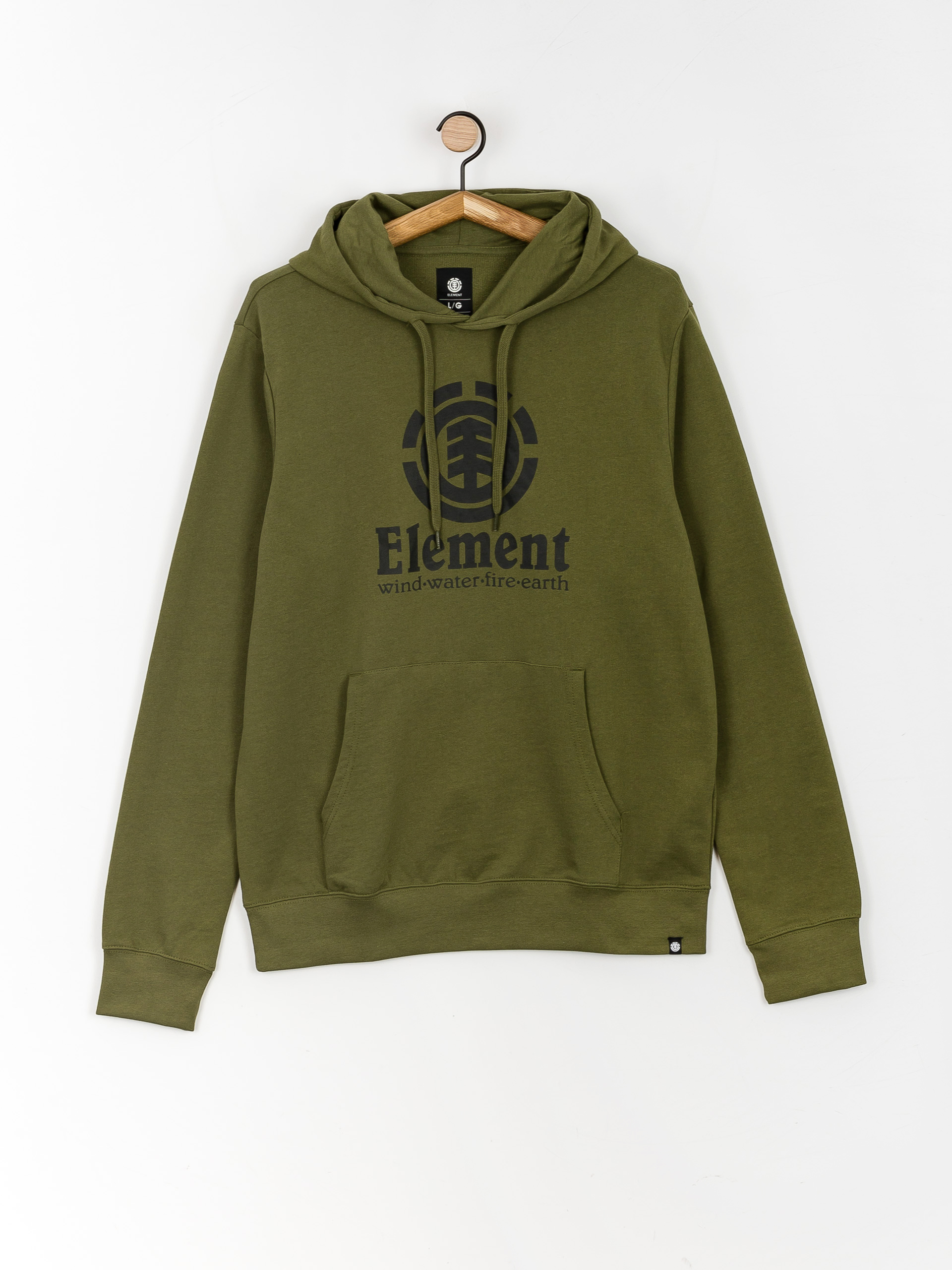 Bluza z kapturem Element Vertical (winter moss)