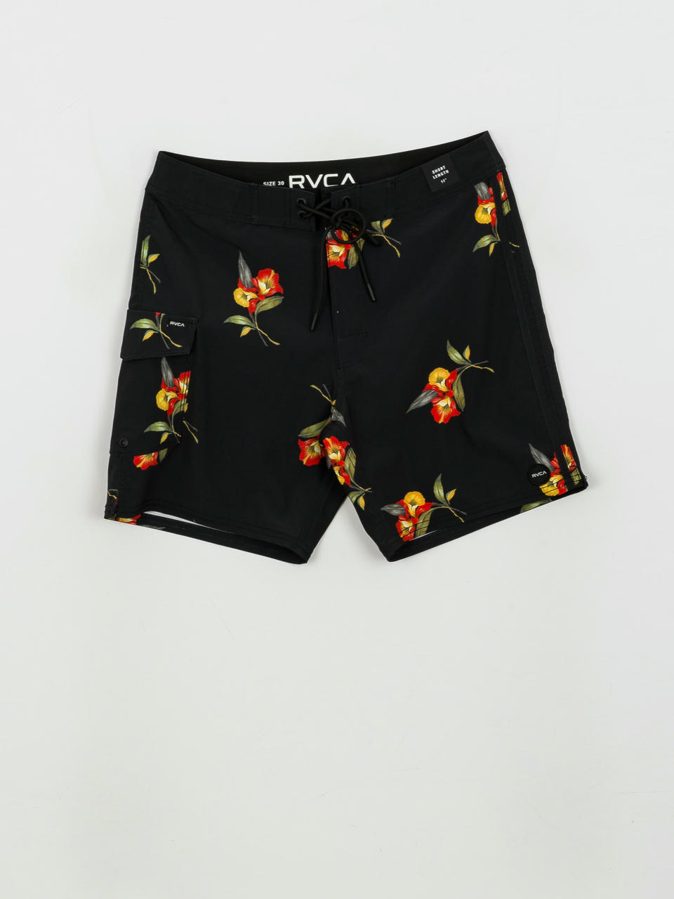 Boardshorty RVCA Restless Trunk (black floral)