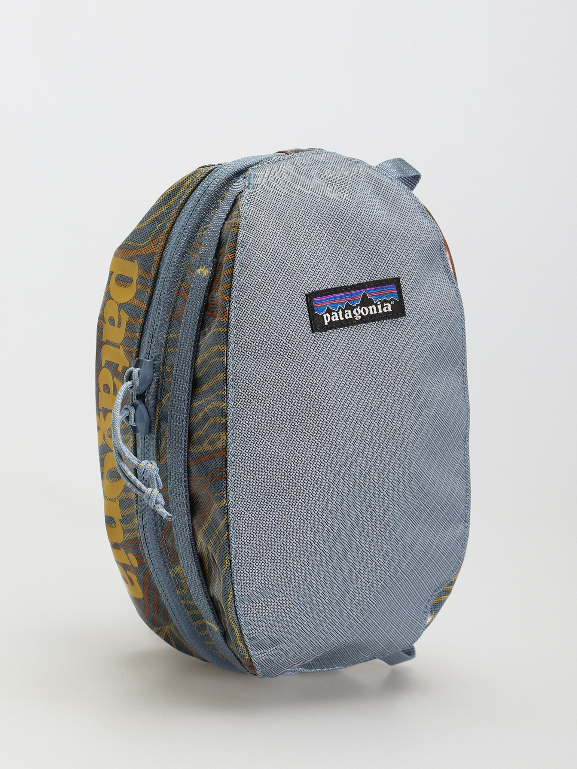 Kosmetyczka Patagonia Black Hole Cube Small (rock cycle multi big light plume grey)