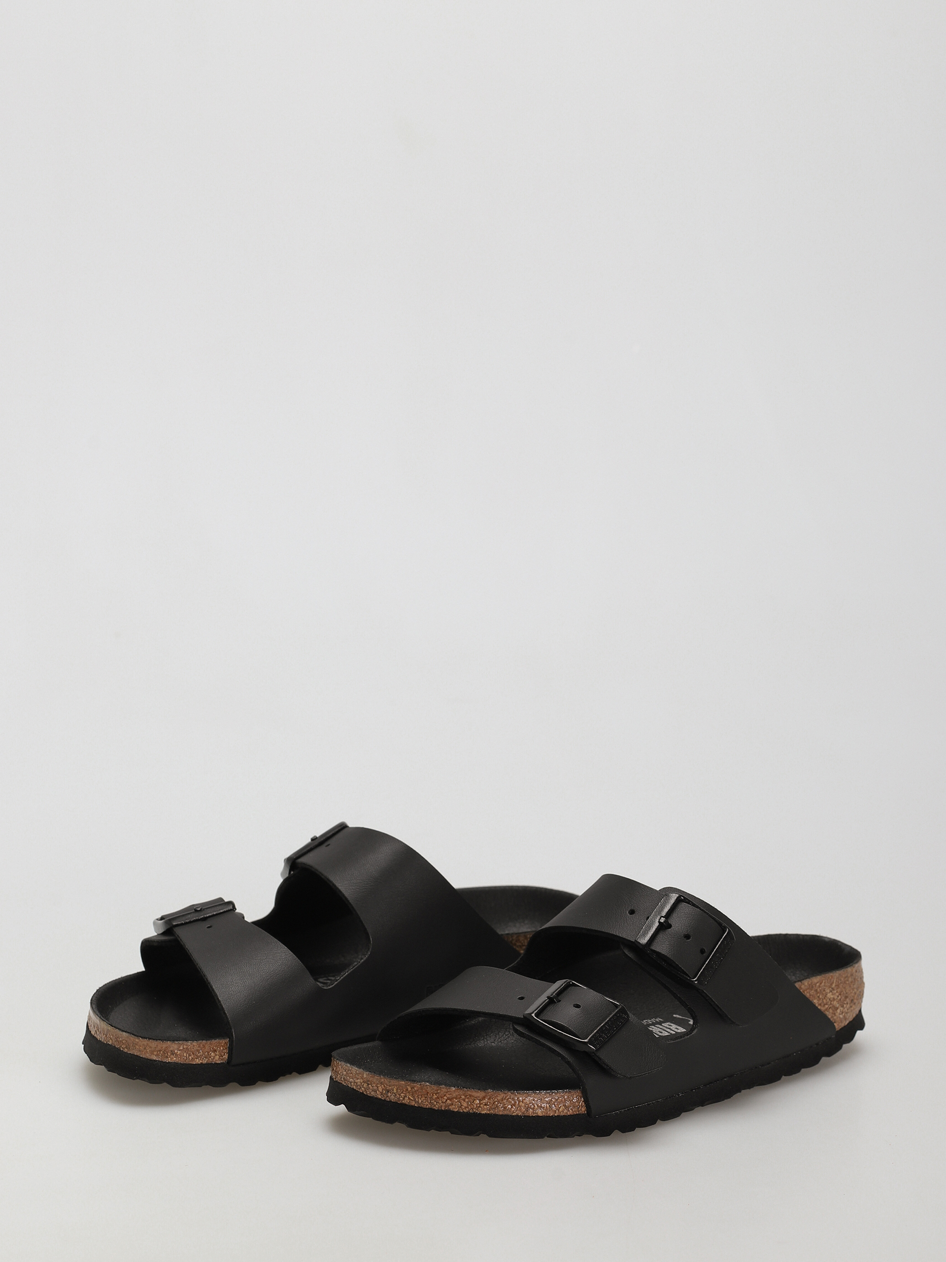 BIRKENSTOCK ブラック シューズ 38 Klapki Birkenstock Arizona Narrow Wmn - czarny (triples black)