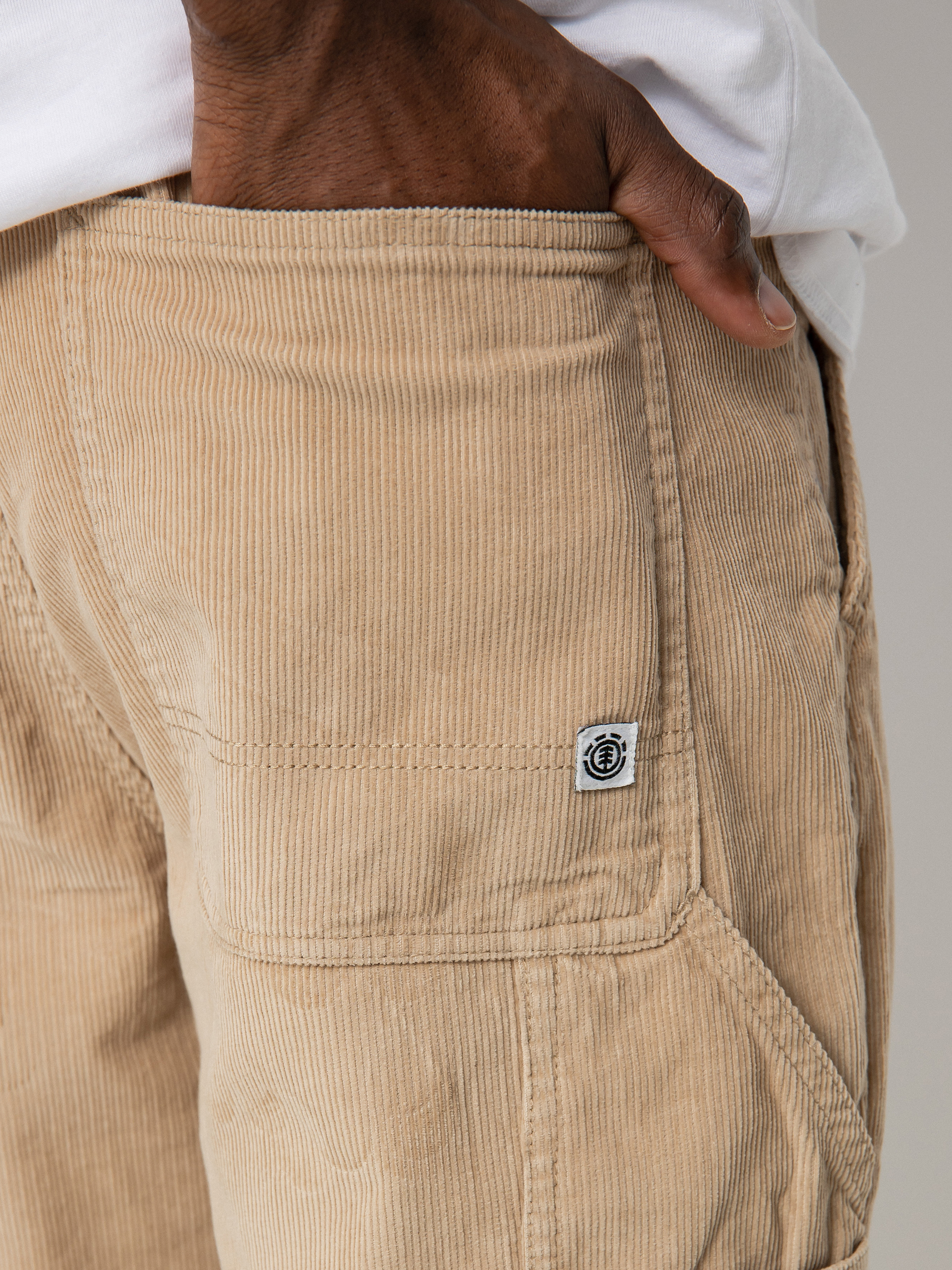 Spodnie Element Highwater Work Cord (oxford tan)