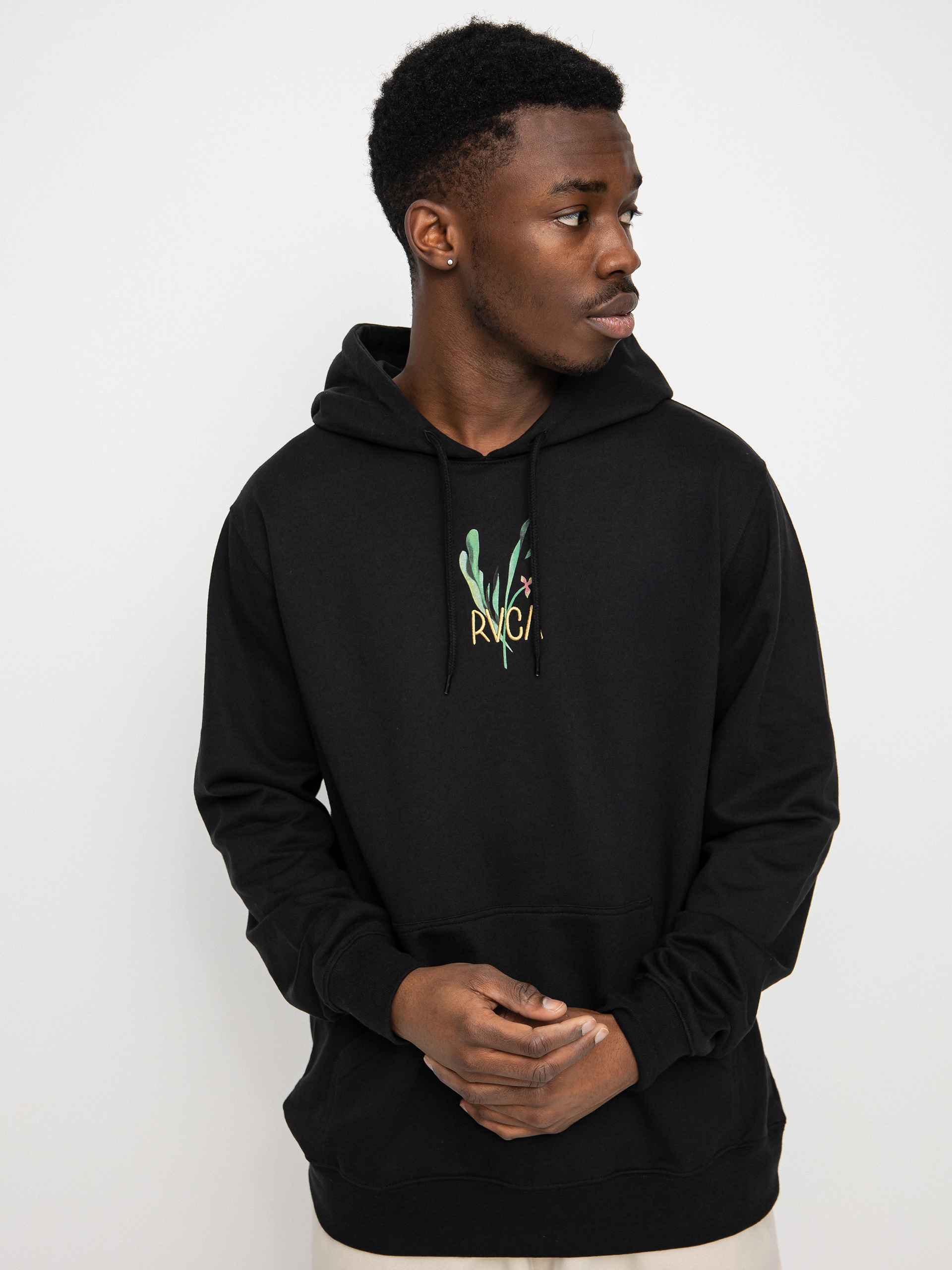 Bluza z kapturem RVCA Tigers HD (black)