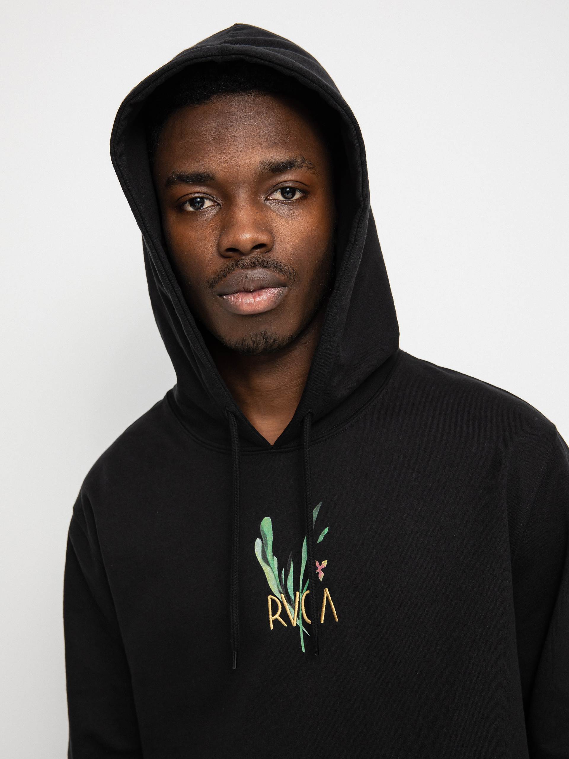 Bluza z kapturem RVCA Tigers HD (black)