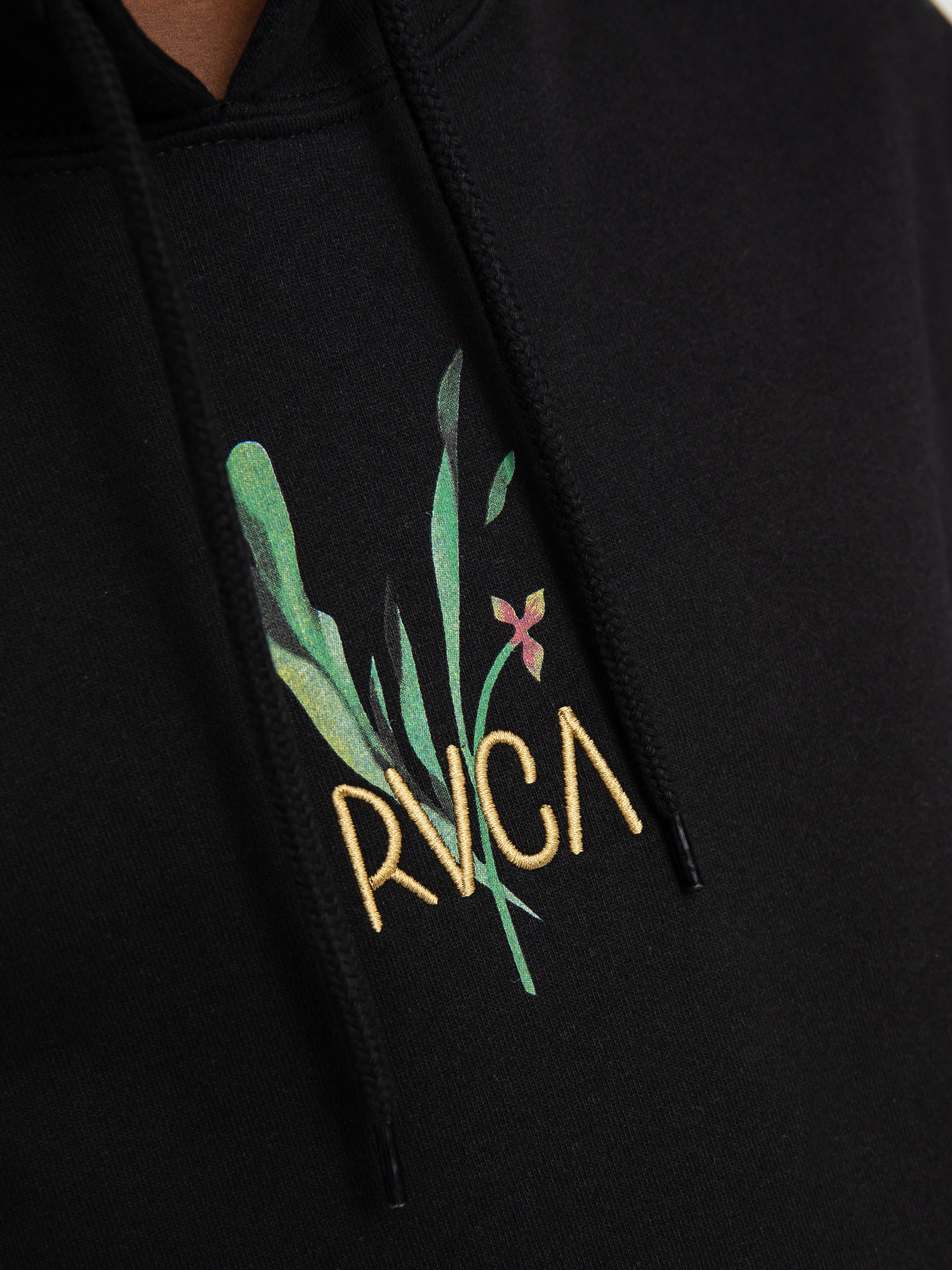 Bluza z kapturem RVCA Tigers HD (black)
