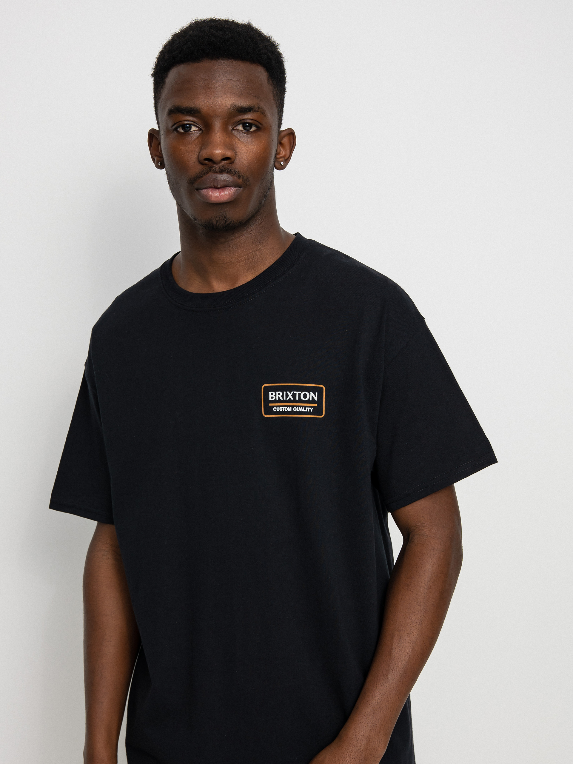 T-shirt Brixton Palmer Proper (black)