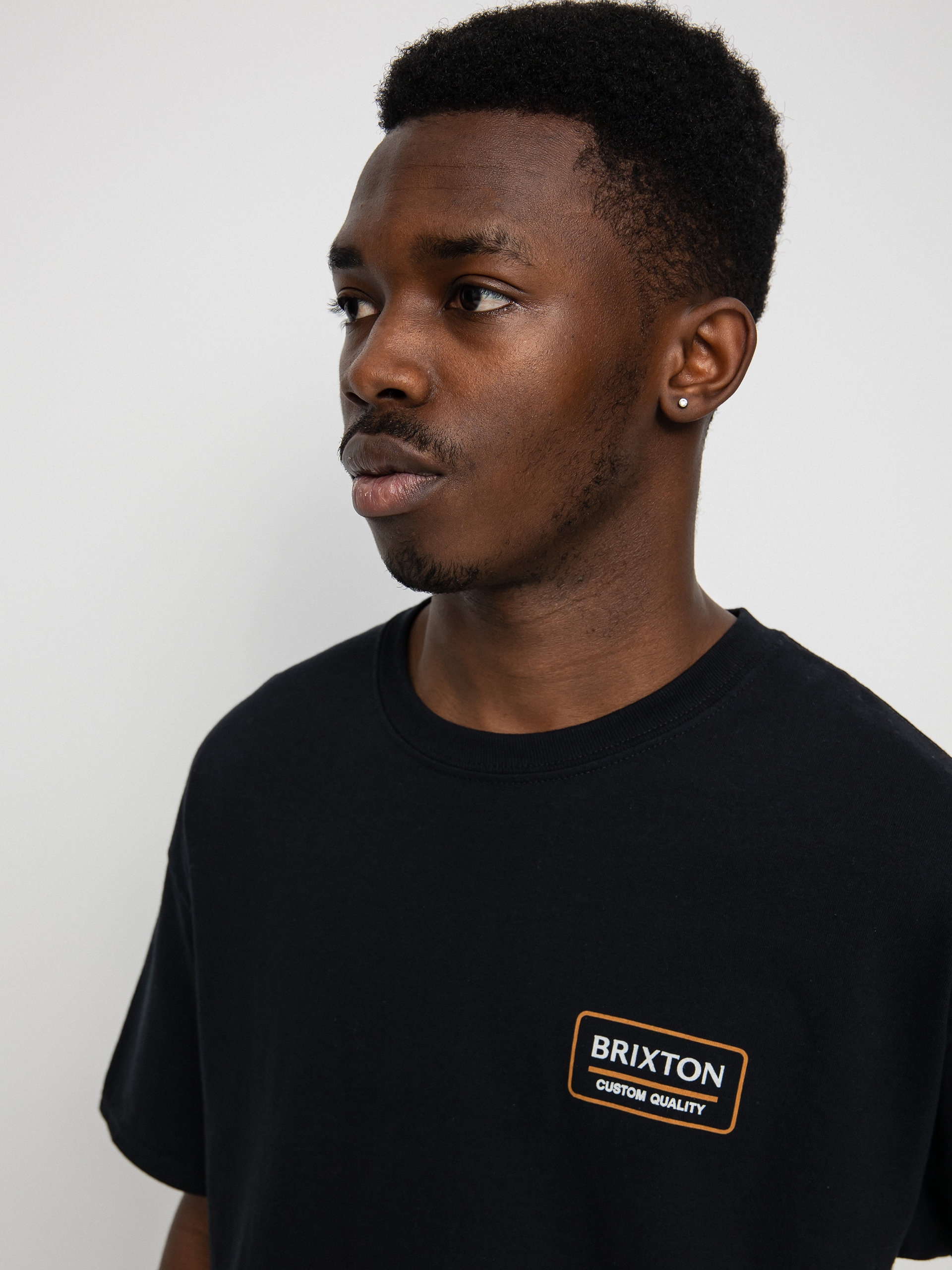 T-shirt Brixton Palmer Proper (black)