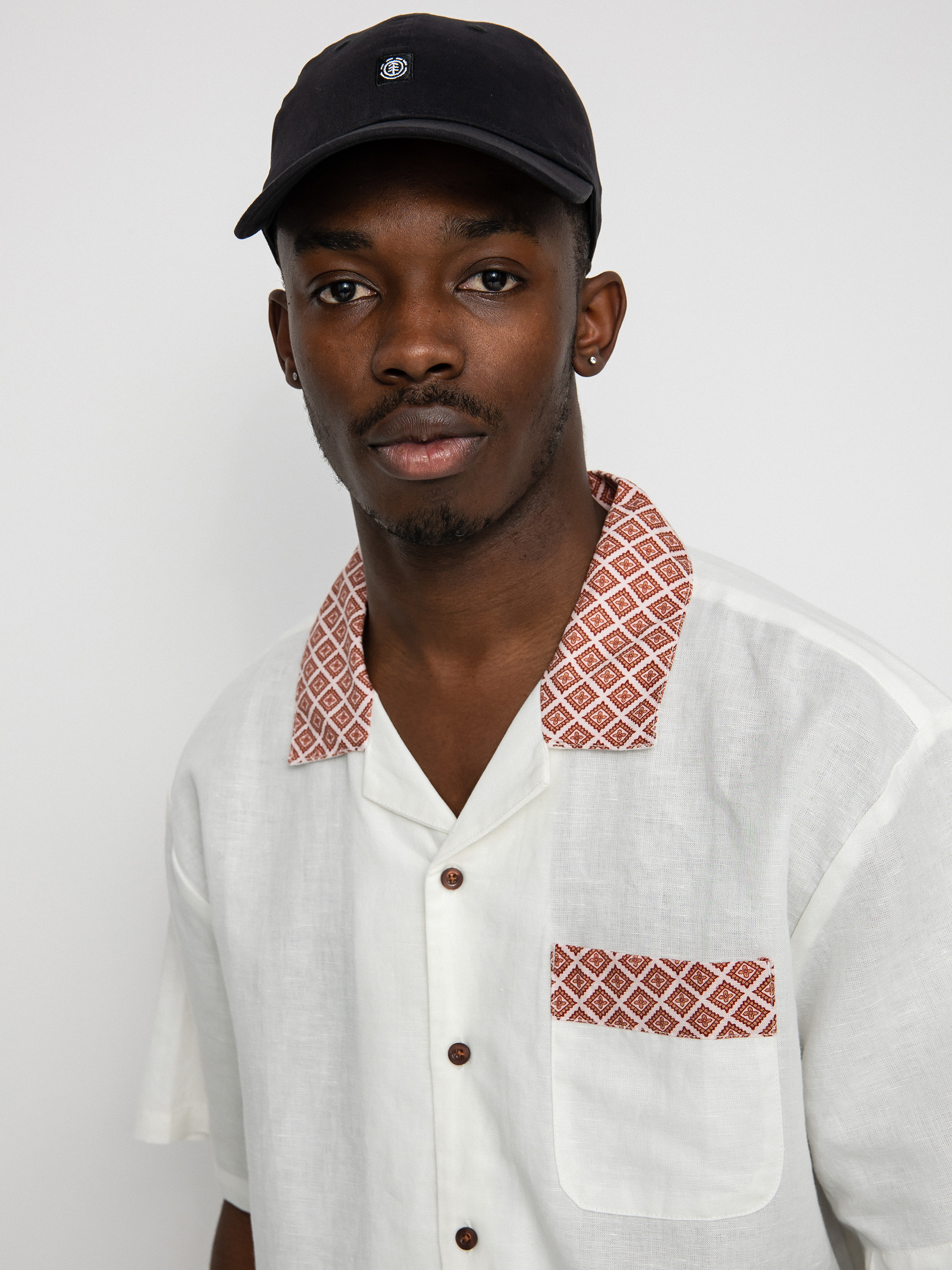 Koszula Brixton Bunker (off white)