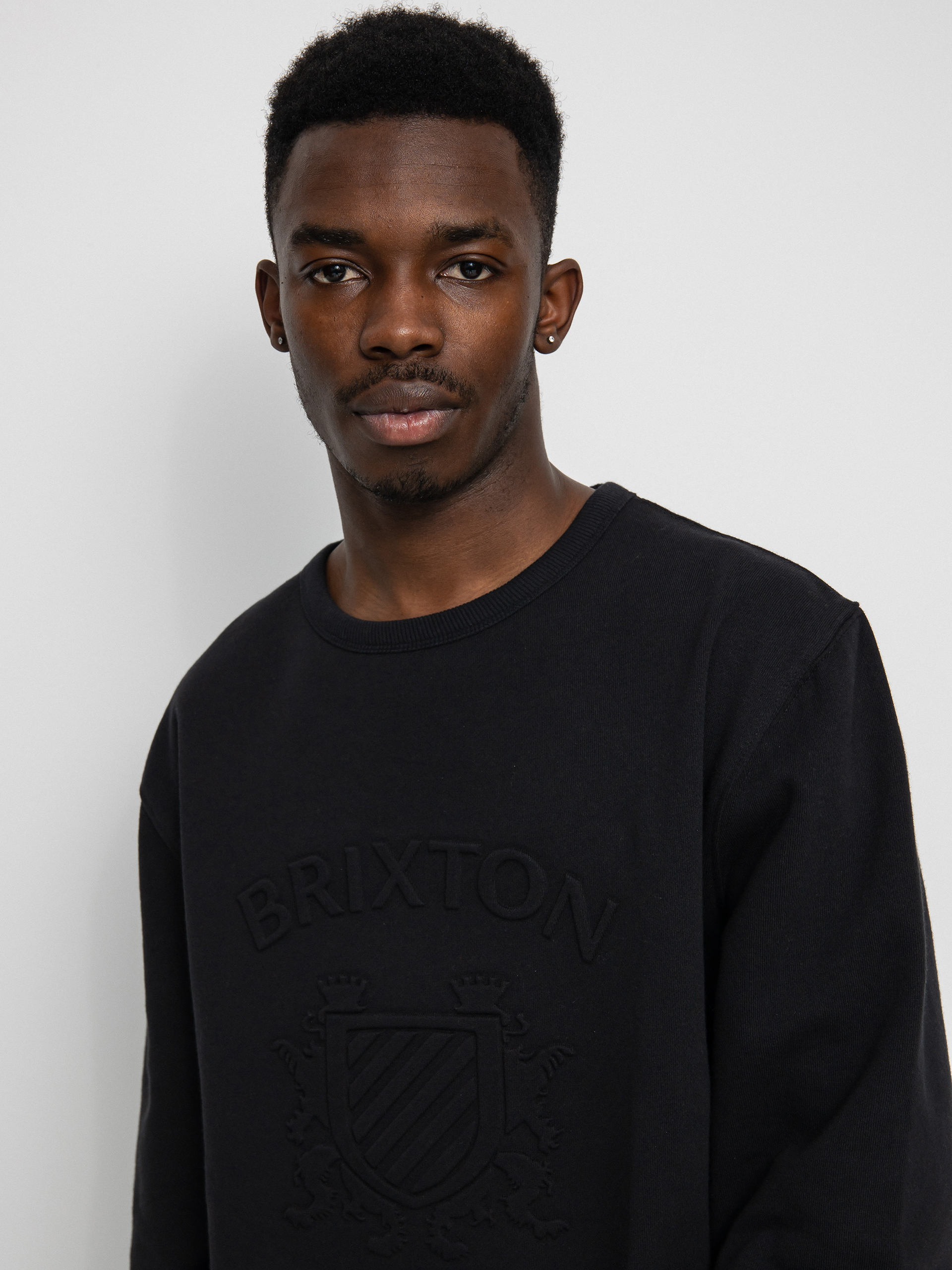 Bluza Brixton Lion Crest Crew (black)