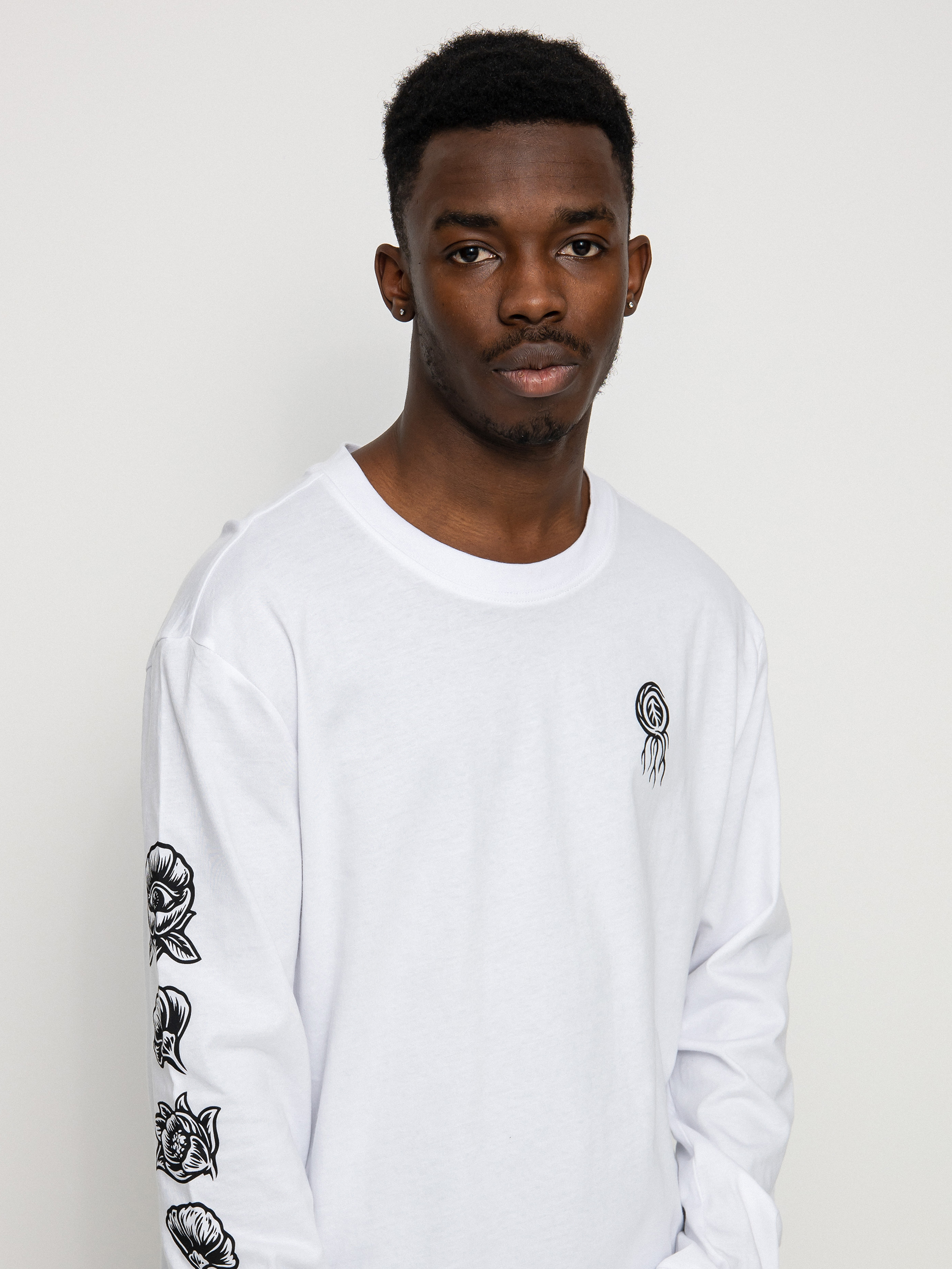 Longsleeve Element Bloom (optic white)