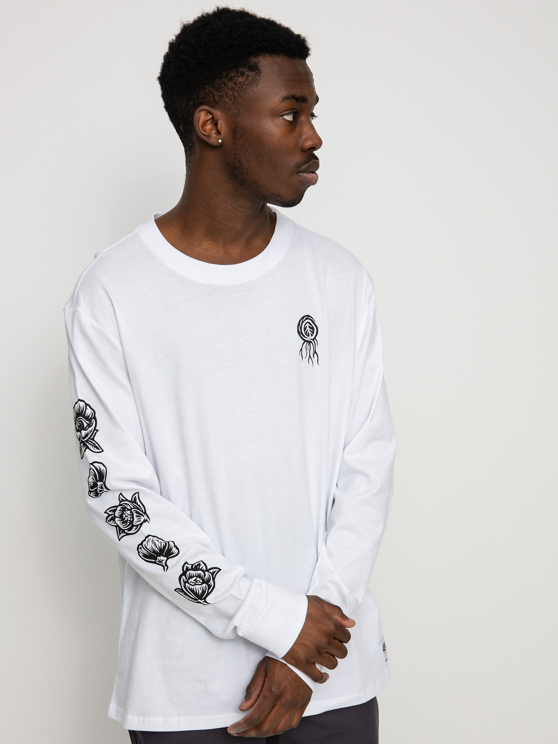 Longsleeve Element Bloom (optic white)