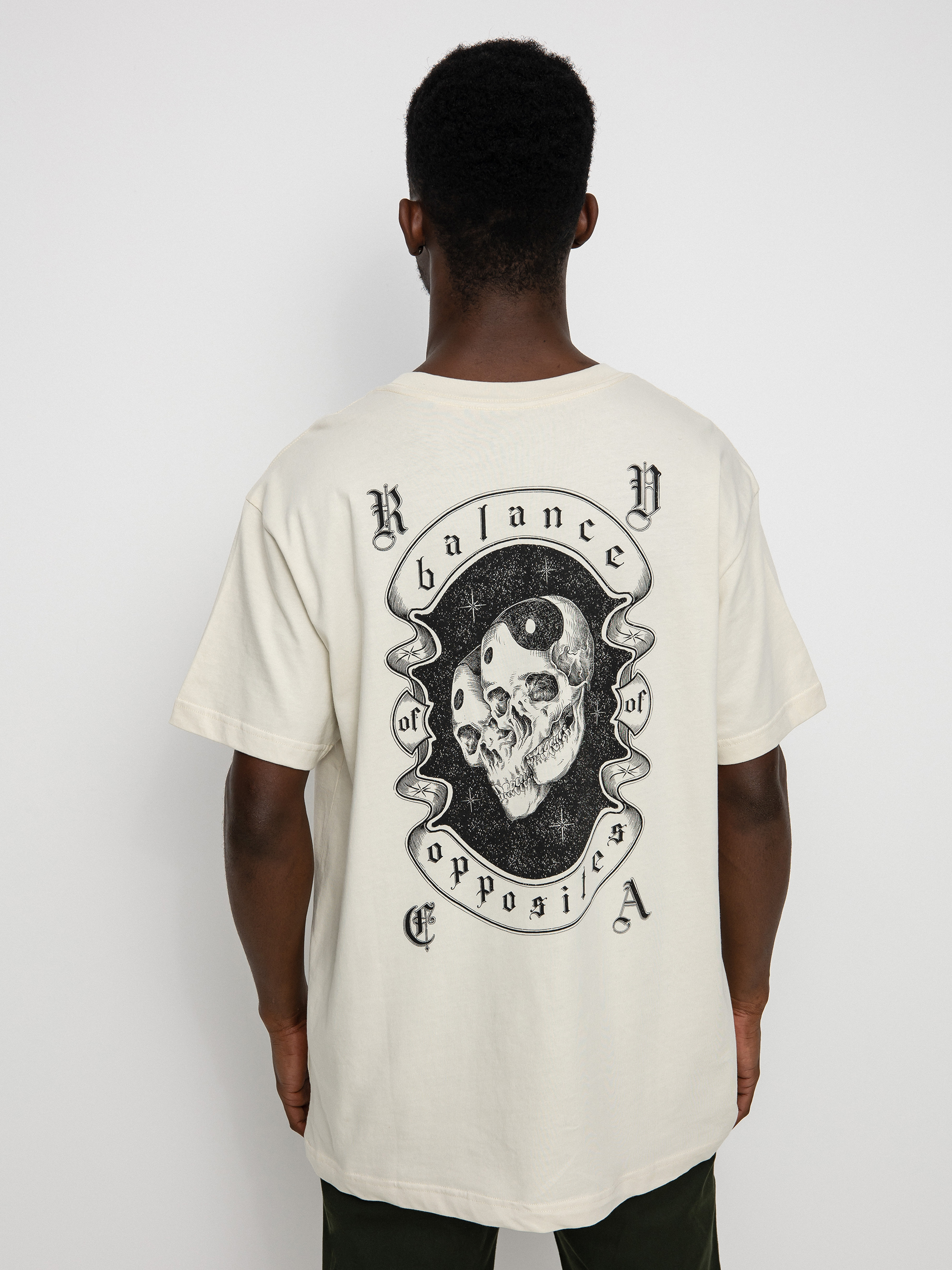 T-shirt RVCA Cosmic Crew (silver bleach)