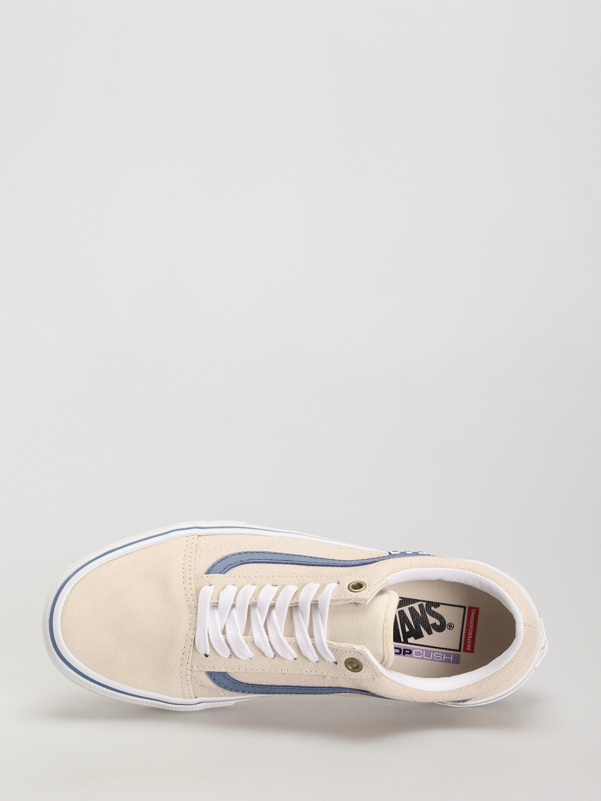 Buty Vans Skate Old Skool (raw canvas/classic white)