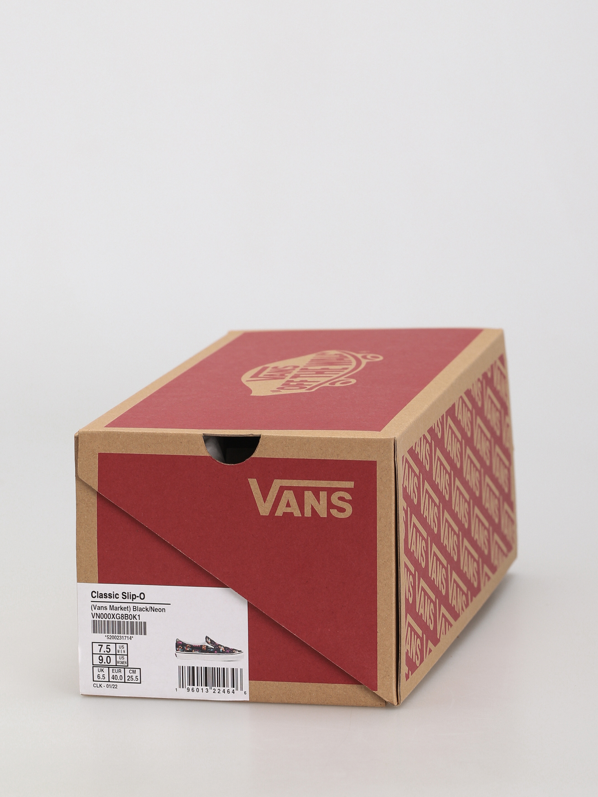 Buty Vans Classic Slip On (vans market/black/neon)