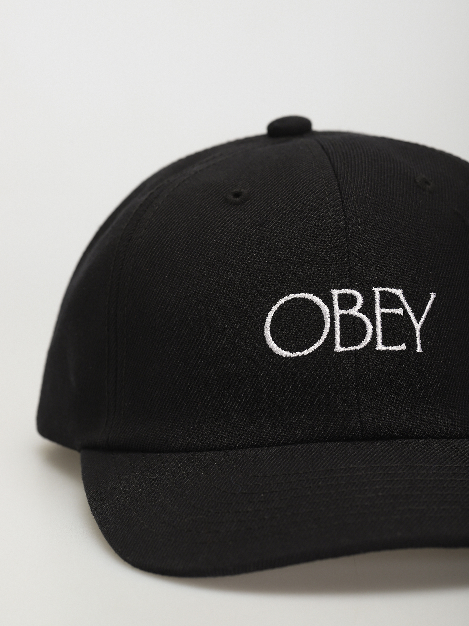 Czapka z daszkiem OBEY Bishop 6 Panel (black)