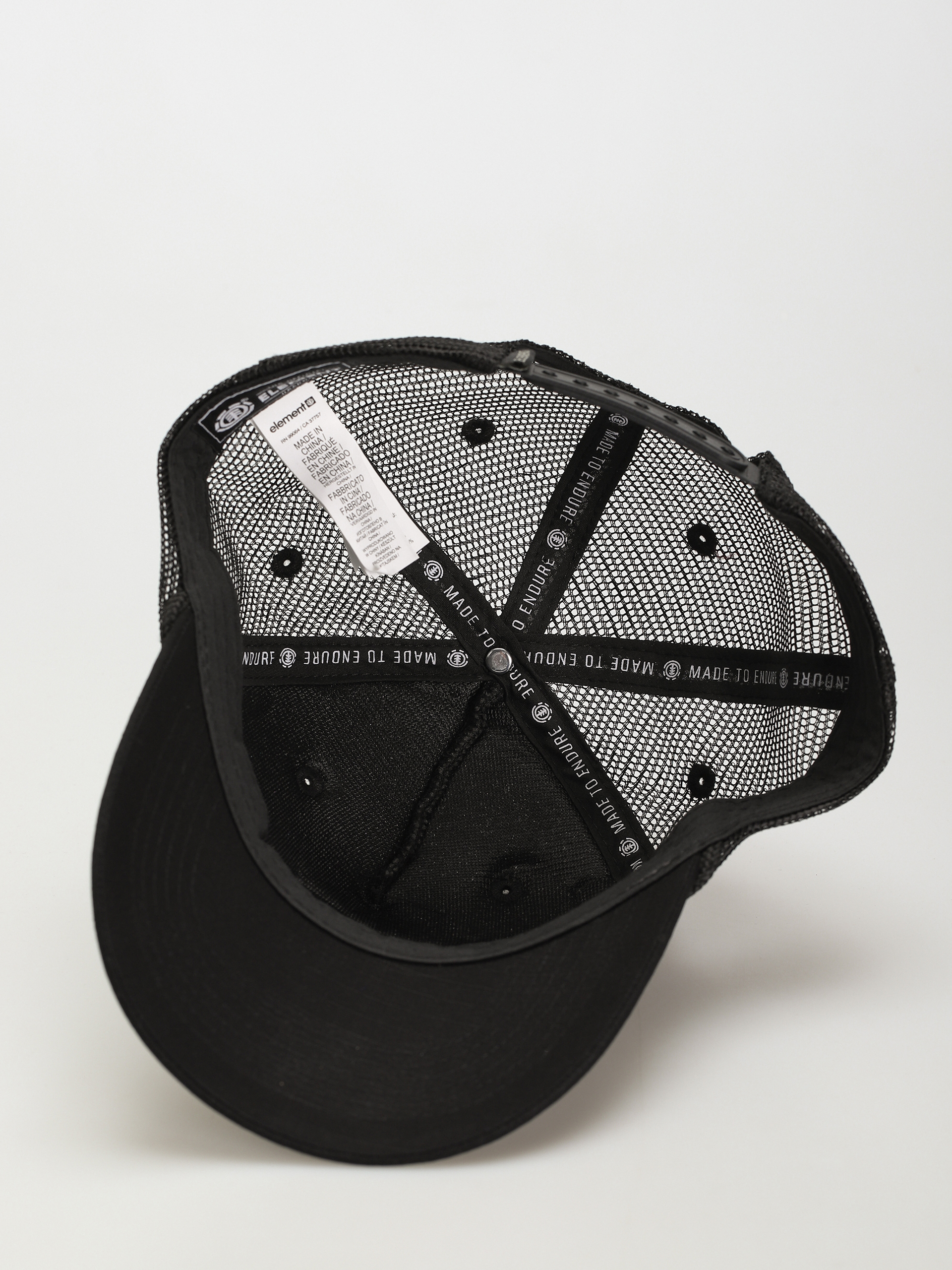 Czapka z daszkiem Element Recruit (flint black)