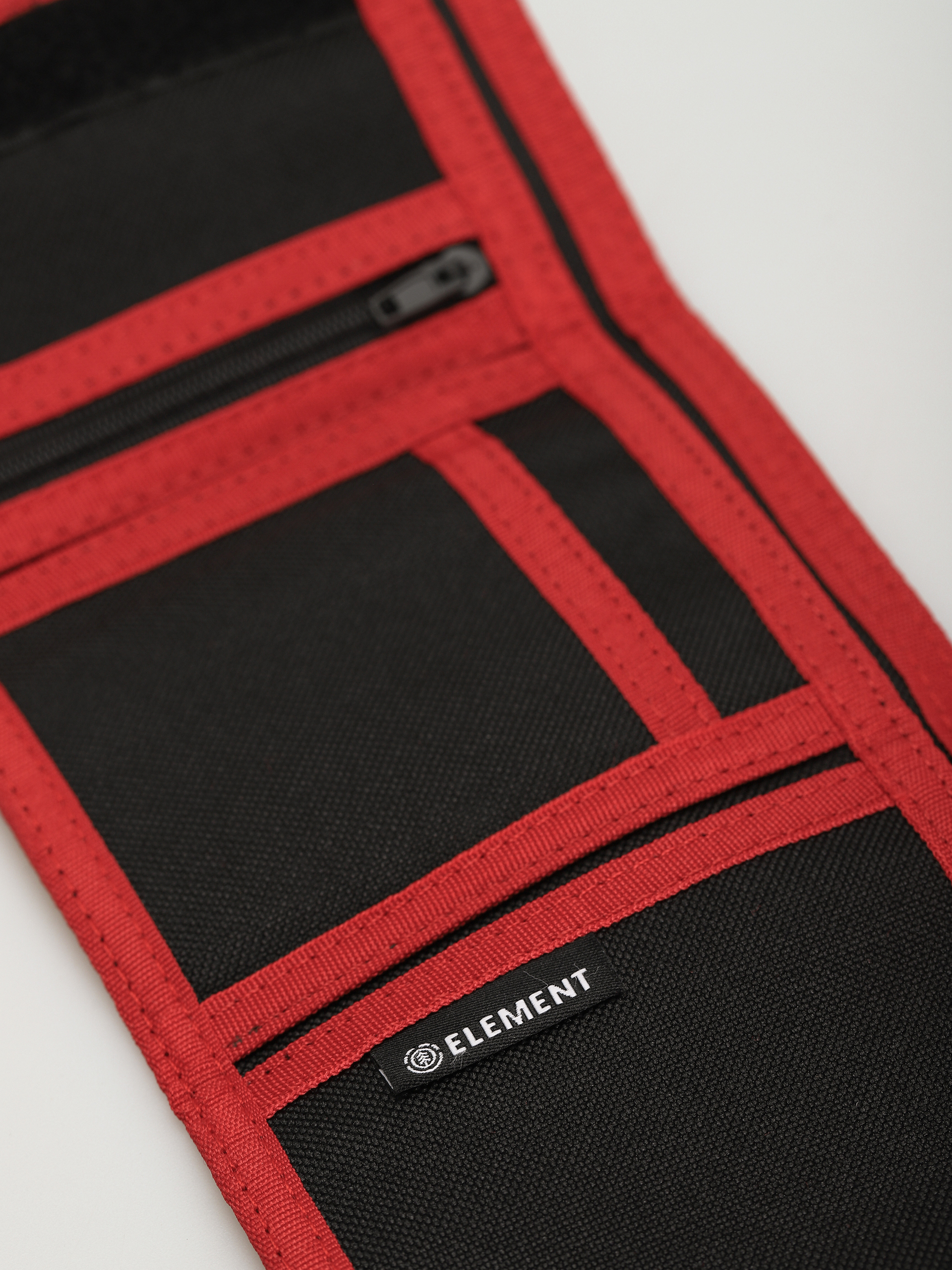 Portfel Element Elemental (black/red)