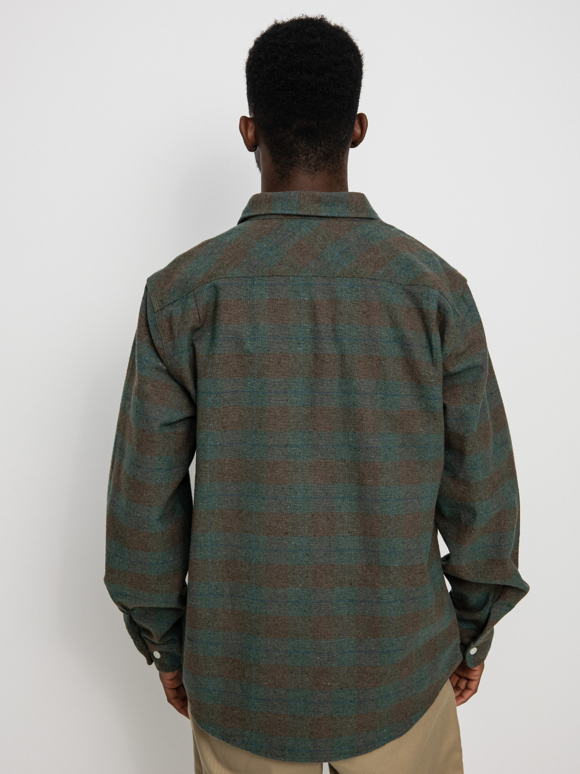 Koszula Brixton Bowery Flannel Ls (ocean)