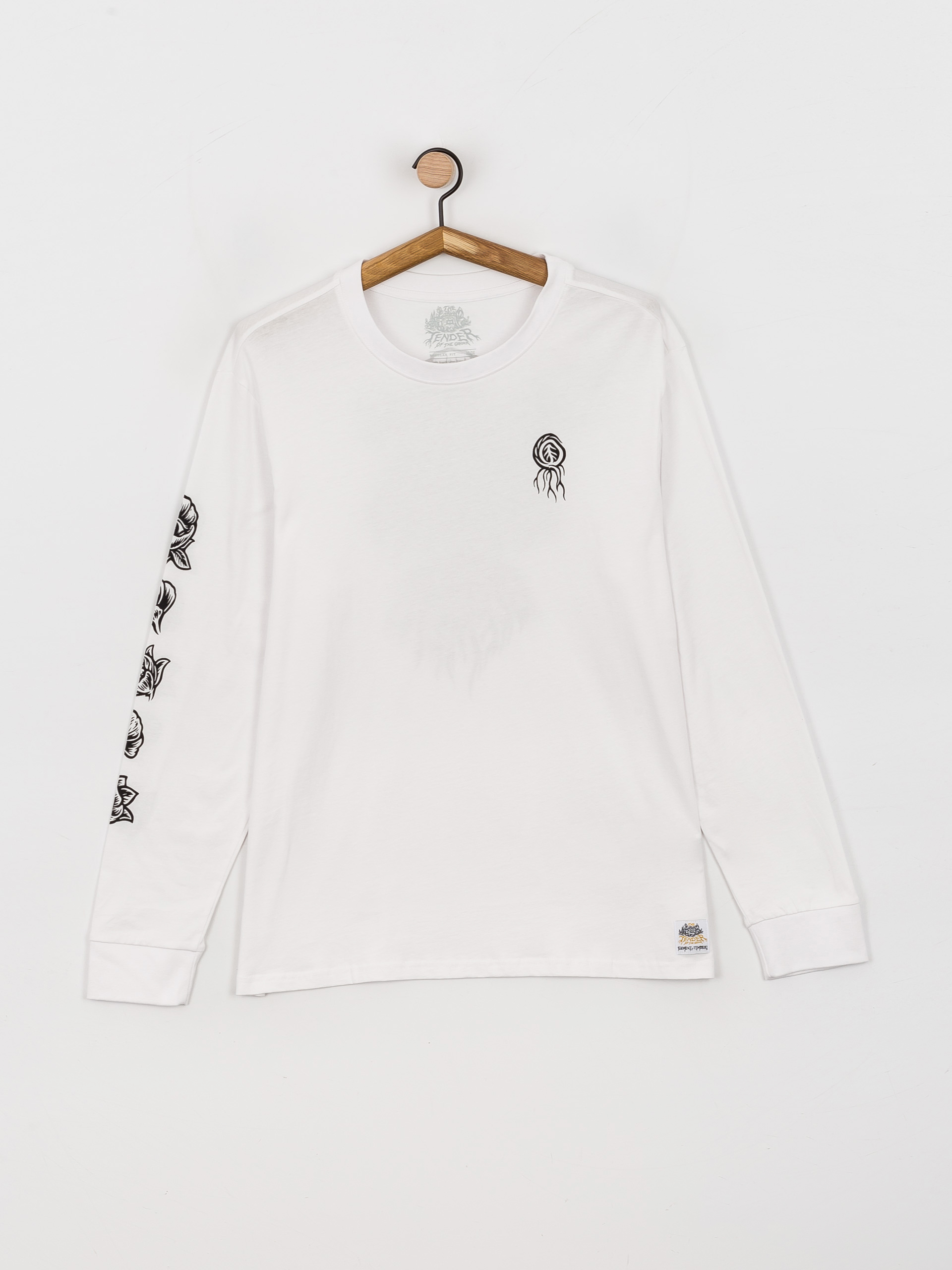 Longsleeve Element Bloom (optic white)