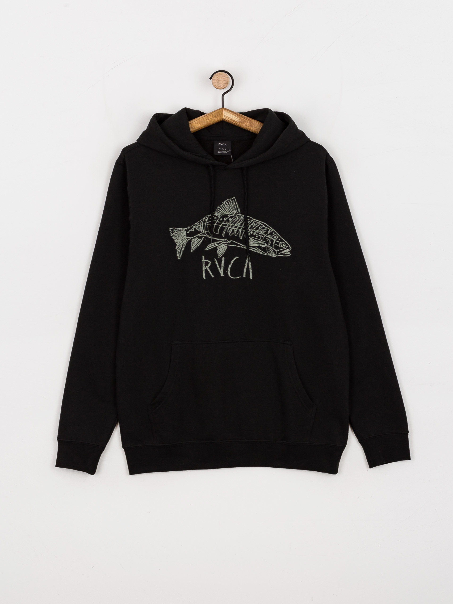 Bluza z kapturem RVCA Downstream HD (black)