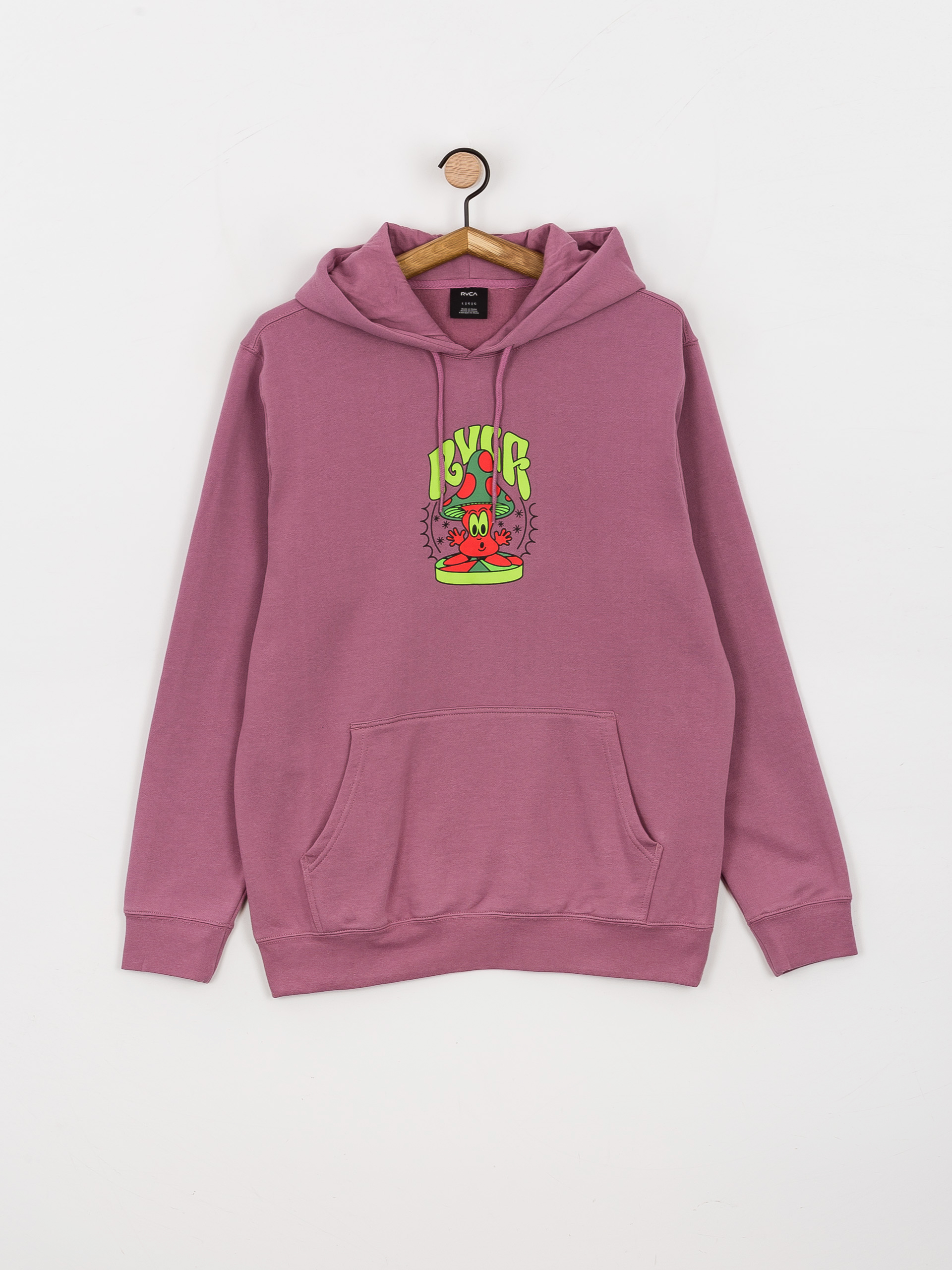 Bluza z kapturem RVCA Mushtoo HD (lavender)