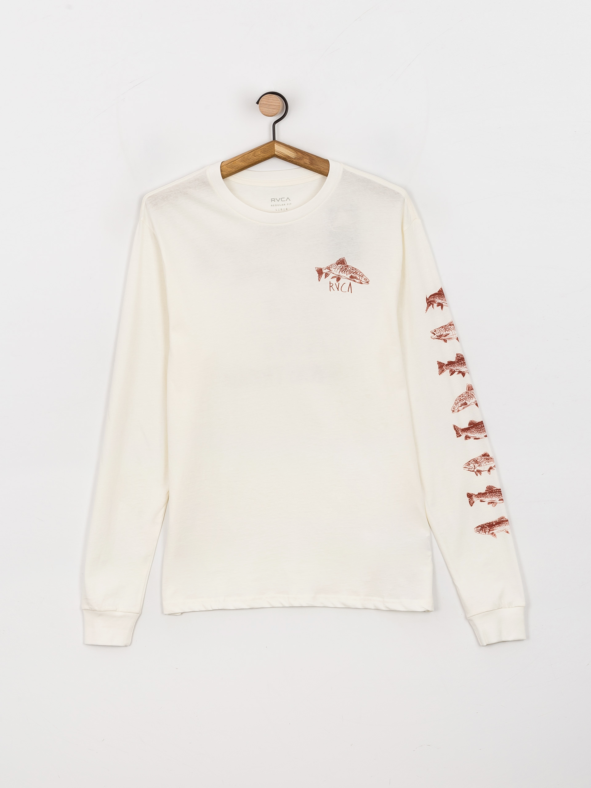 Longsleeve RVCA Downstream (antique white)