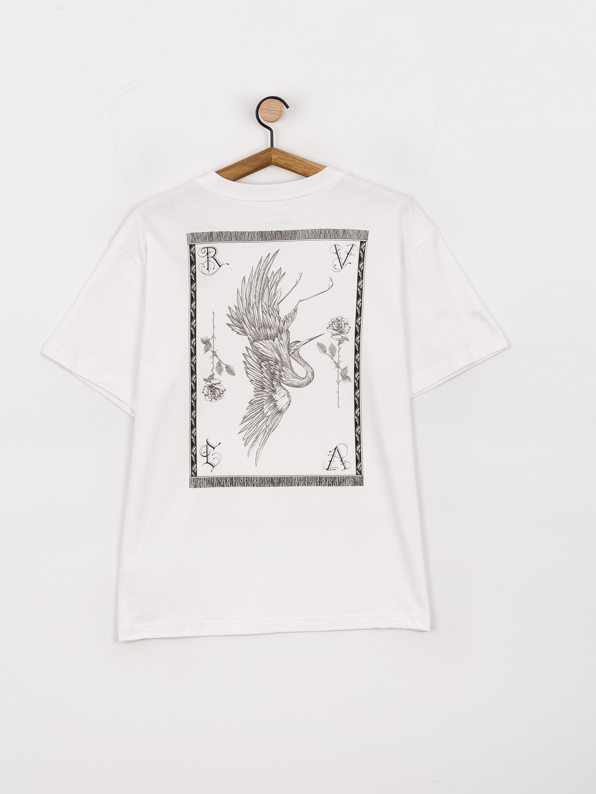 T-shirt RVCA Crane (white)