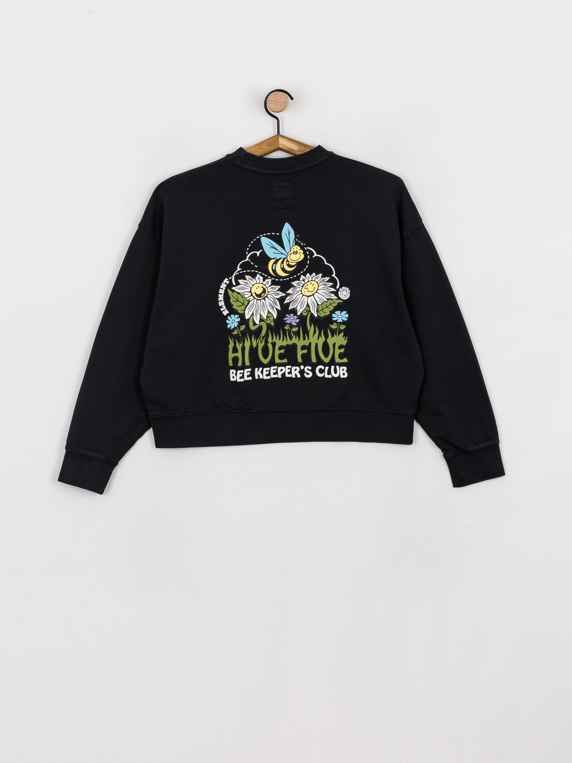 Bluza Element Hi'Ve Five Crew Wmn (flint black)