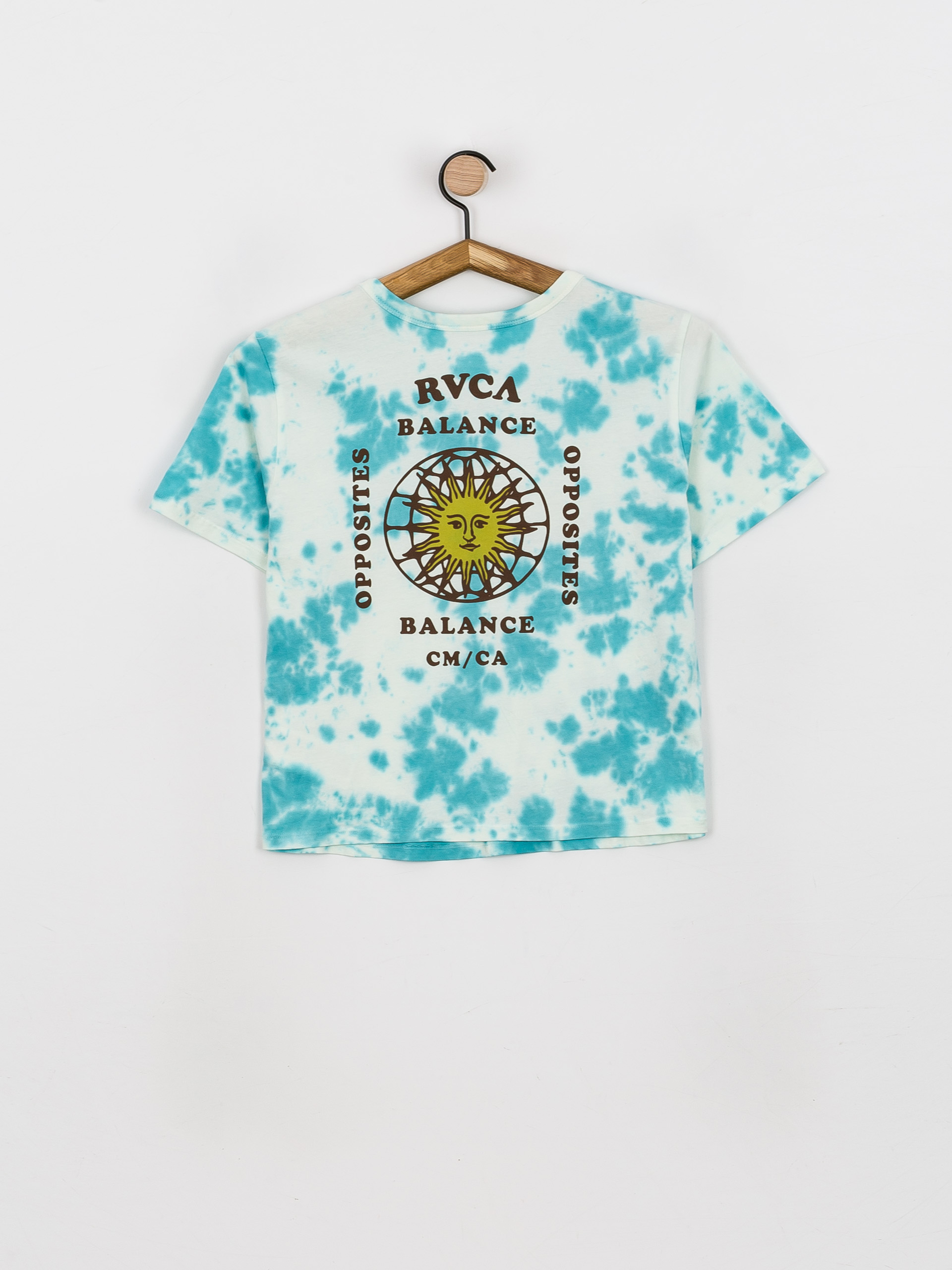 T-shirt RVCA West Wmn (blue tie dye)