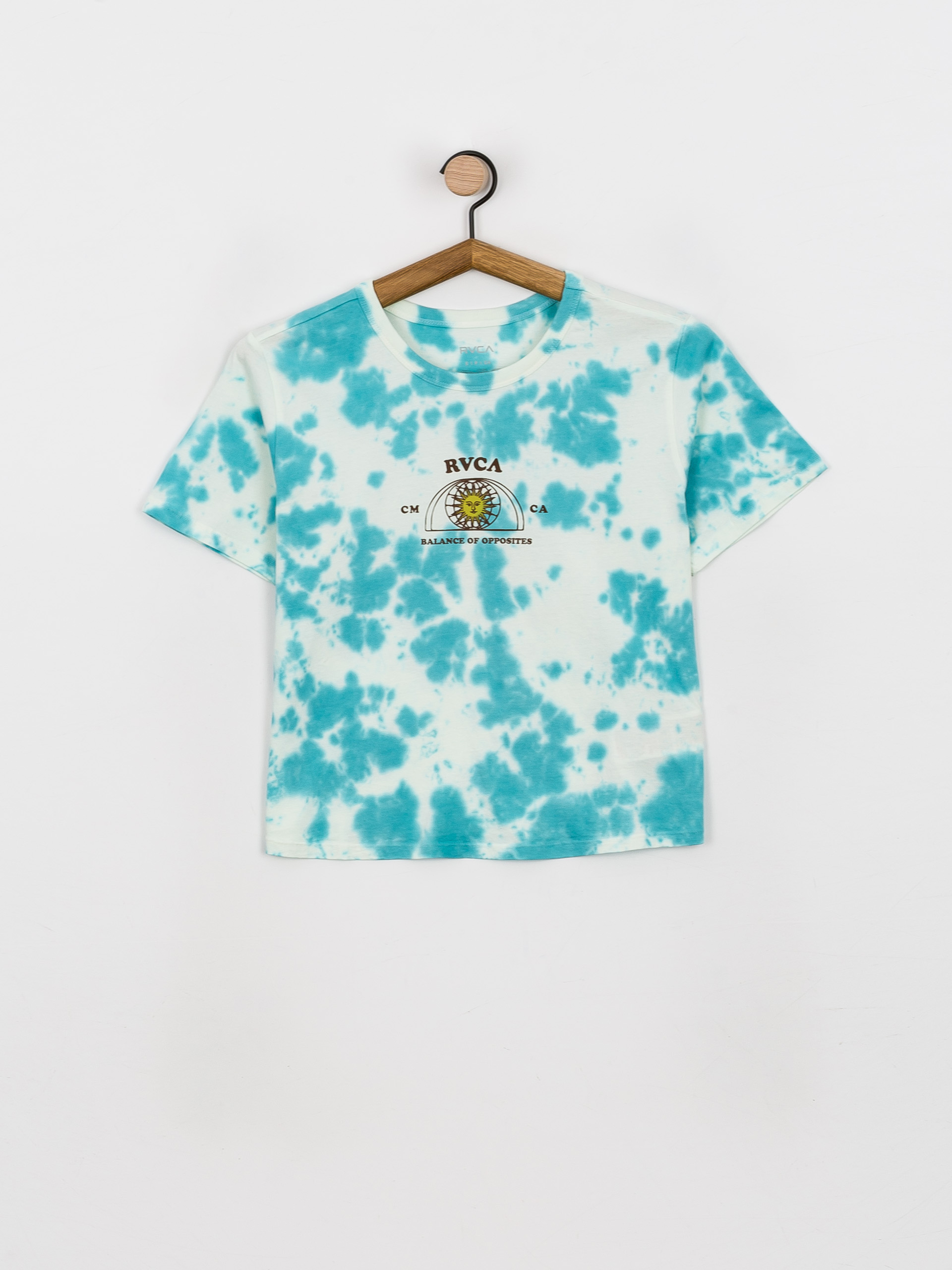 T-shirt RVCA West Wmn (blue tie dye)