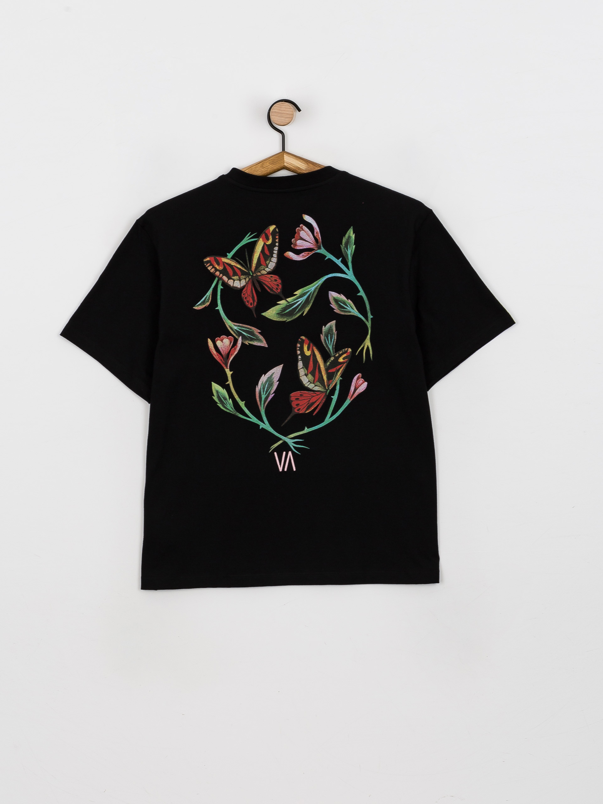 T-shirt RVCA Flora Wmn (black)