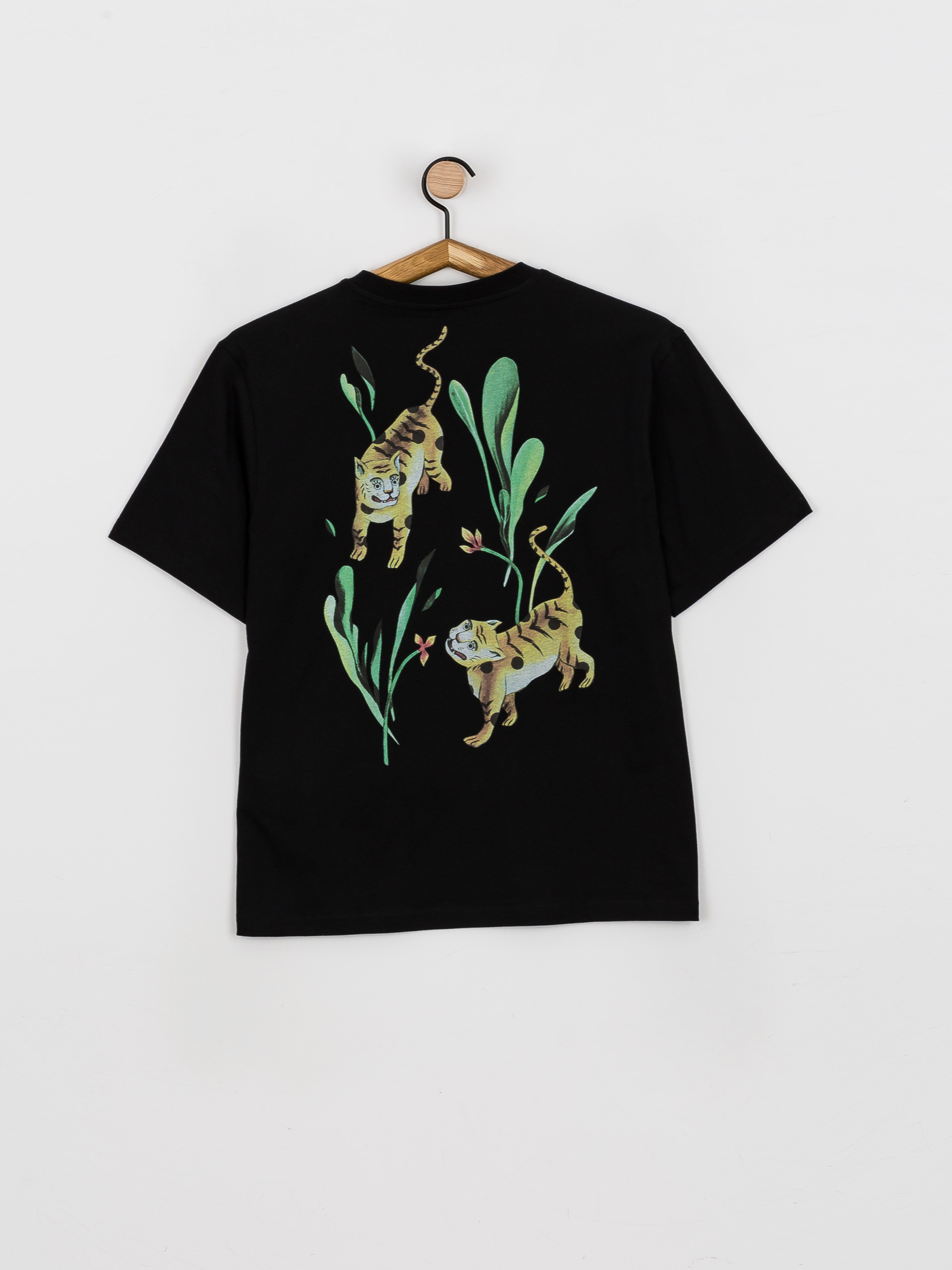 T-shirt RVCA Tigers Wmn (black)